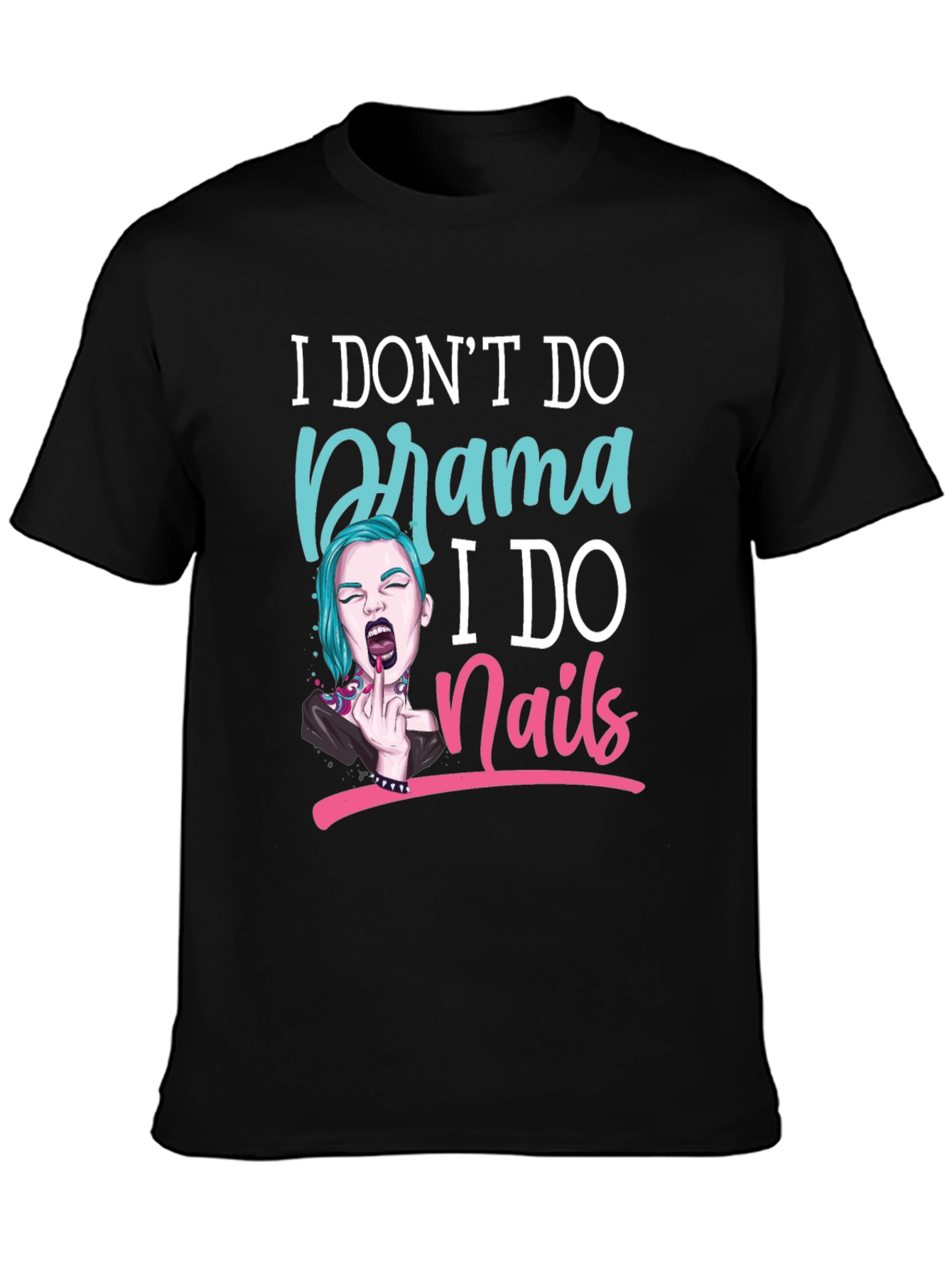 Drama Free Nail Technician T-Shirt