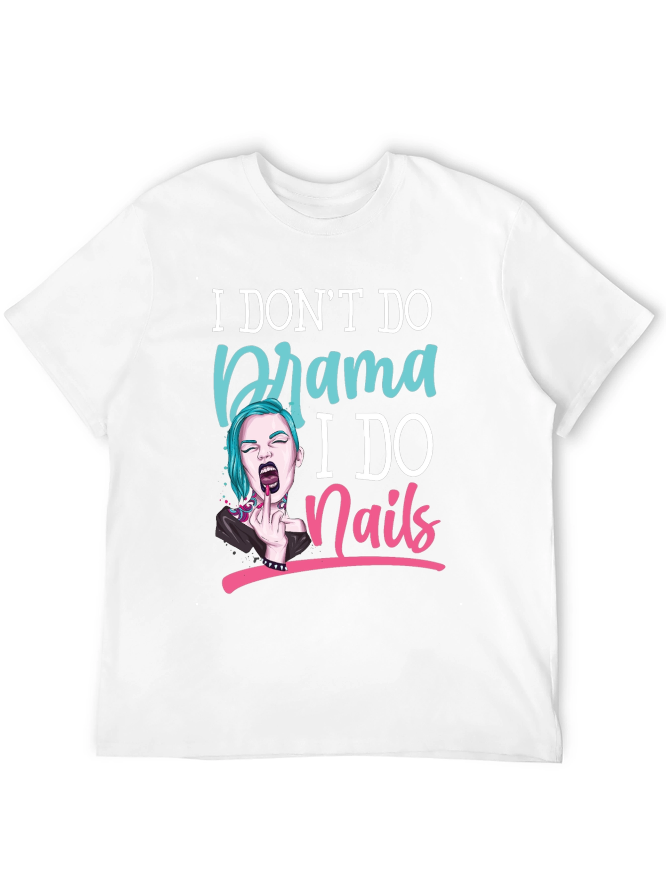 Drama Free Nail Technician T-Shirt