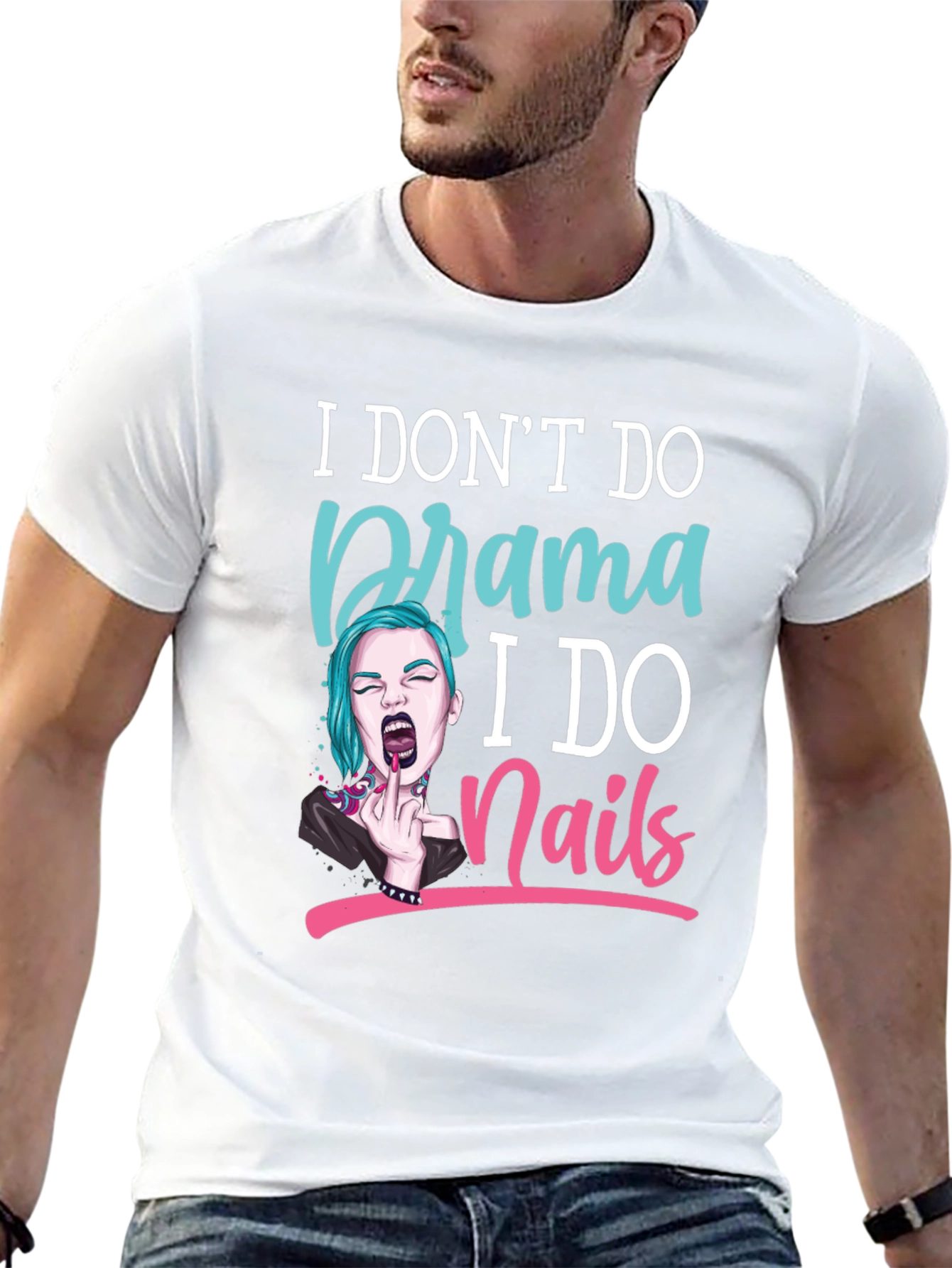 Drama Free Nail Technician T-Shirt
