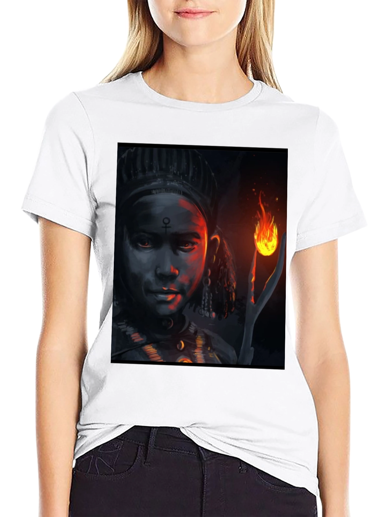 Mystic Fire T-Shirt - Unique Graphic Tee