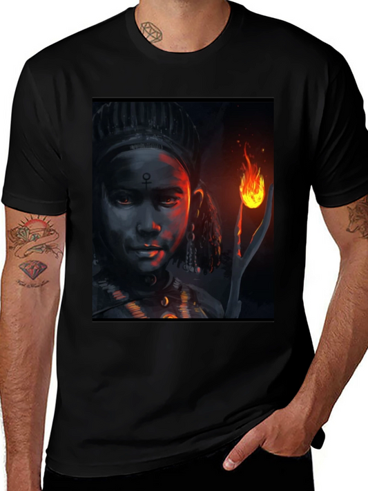 Mystic Fire T-Shirt - Unique Graphic Tee
