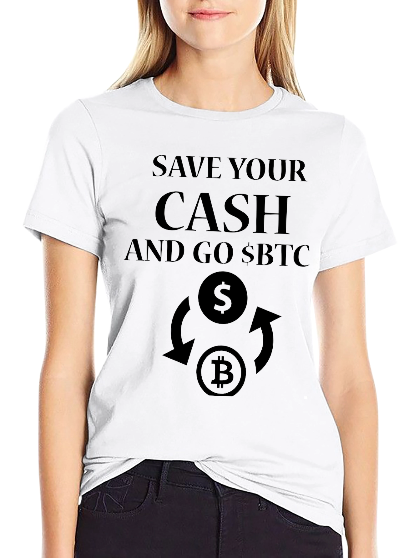 Save Your Cash BTC Tee - Crypto T-Shirt