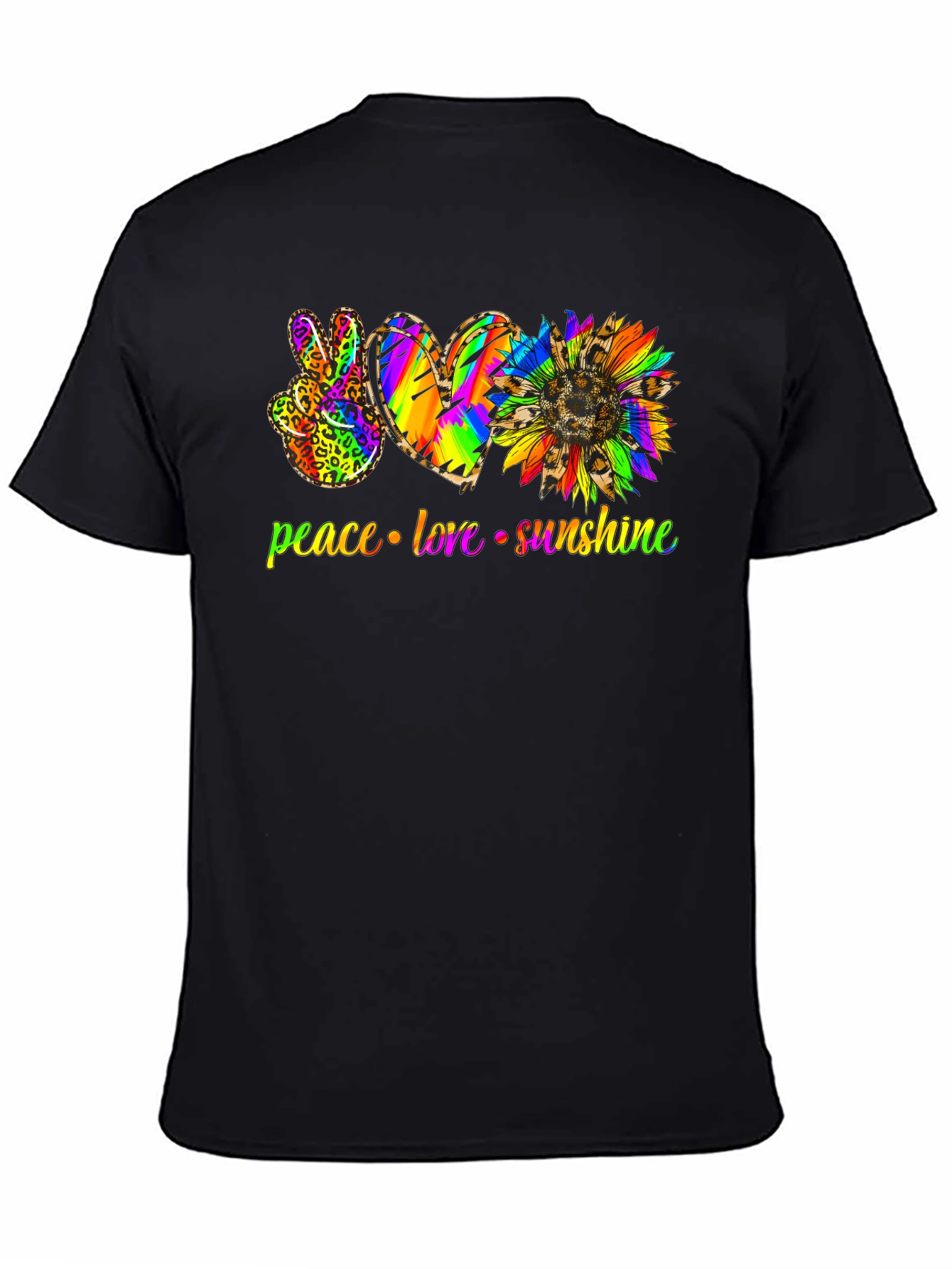 Peace Love Sunshine Graphic T-Shirt