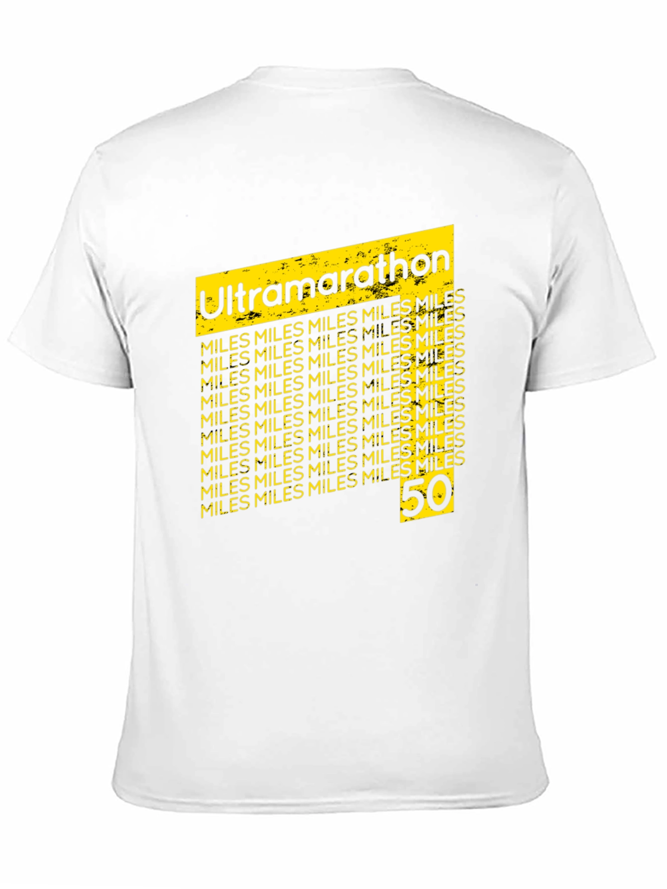 Ultramarathon 50 Miles Black T-Shirt