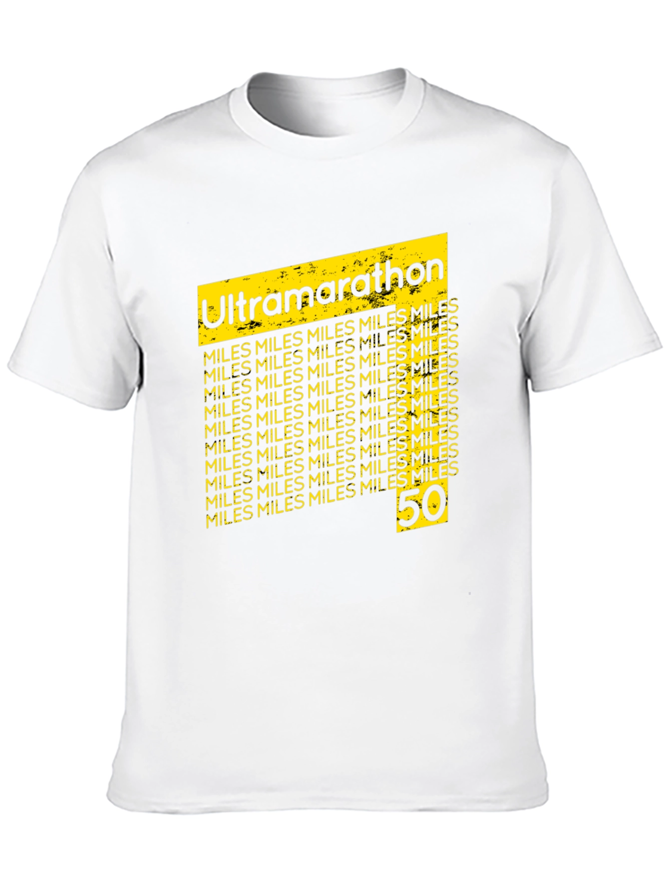 Ultramarathon 50 Miles Black T-Shirt