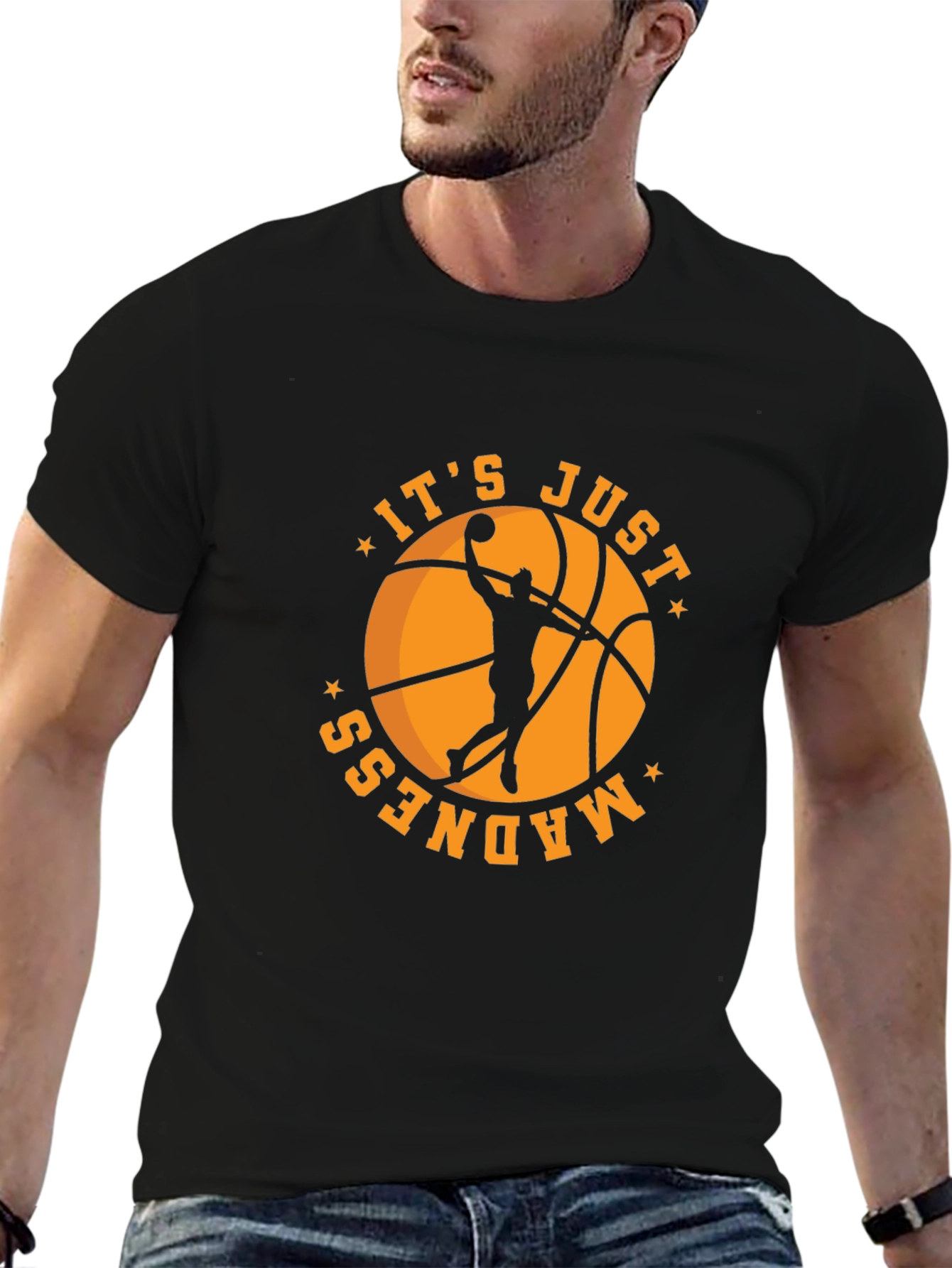 Basketball Madness Graphic Tee