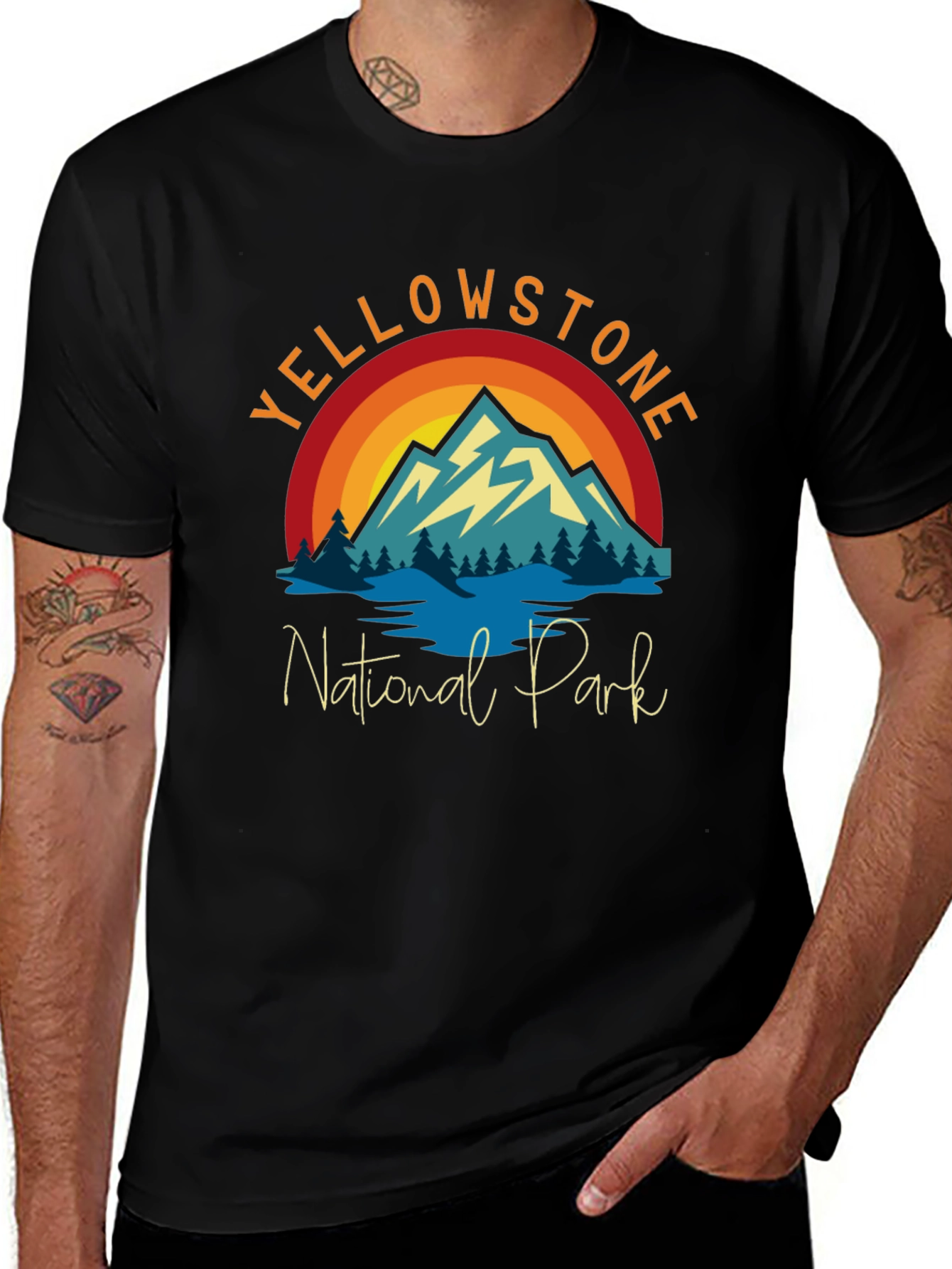 Yellowstone National Park Graphic Tee