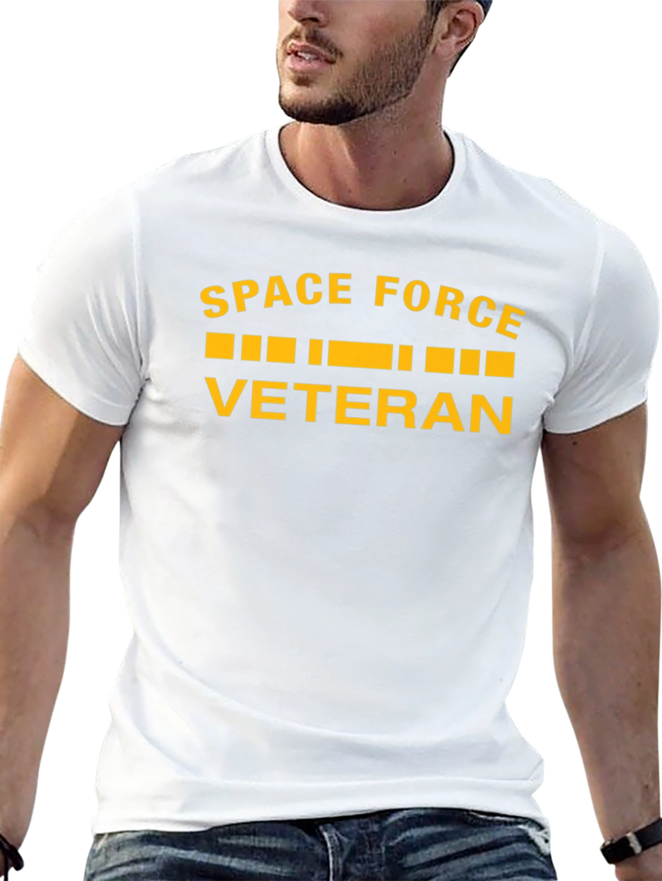 Space Force Veteran Graphic T-Shirt - Military Pride
