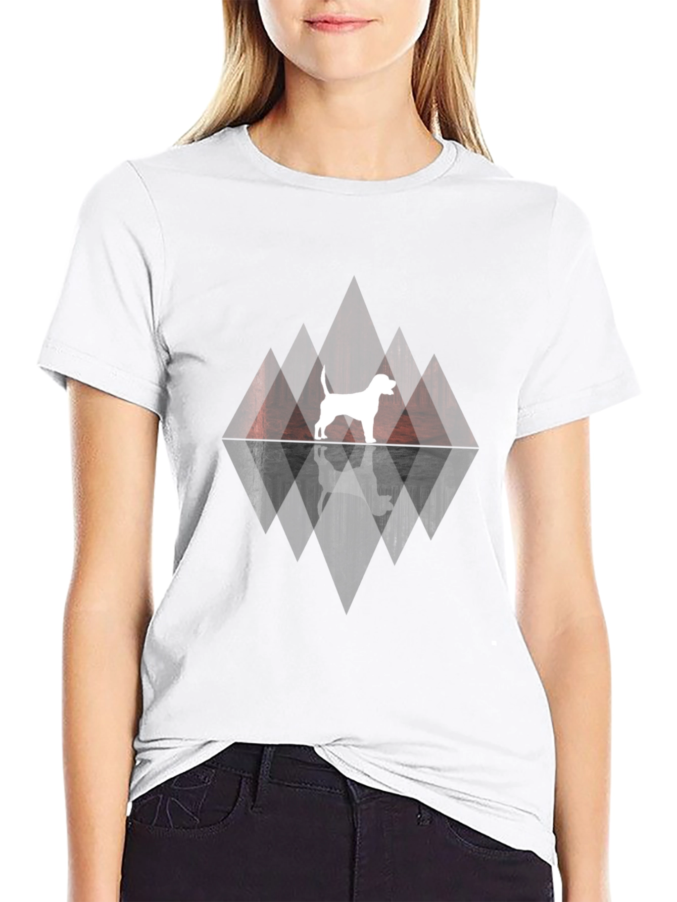 Dog Silhouette T-Shirt