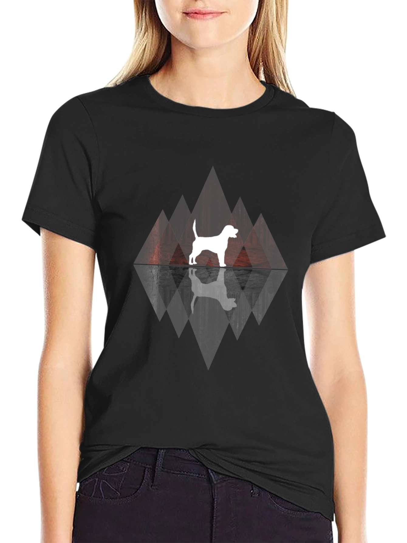 Dog Silhouette T-Shirt
