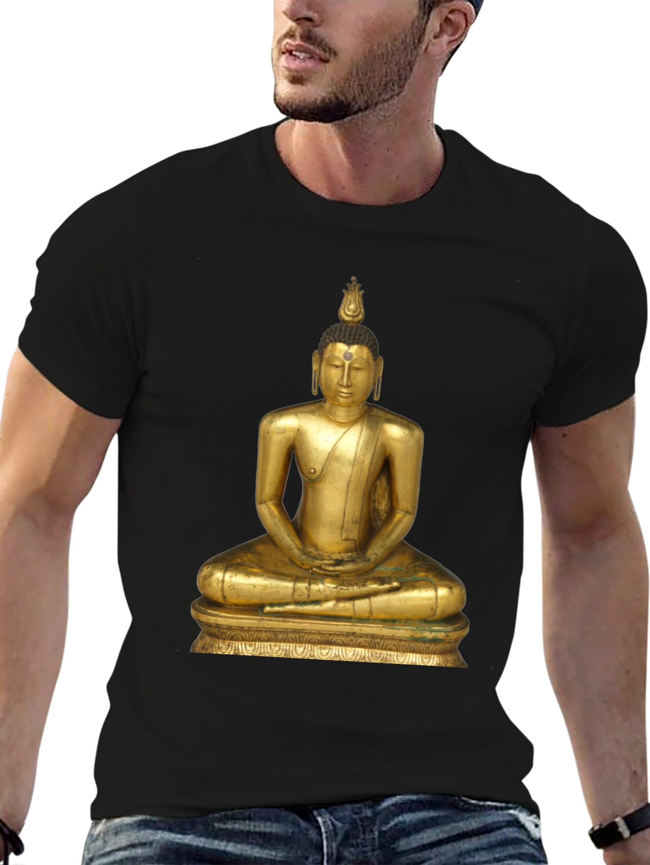 Buddha Graphic Tee - Spiritual Zen Style
