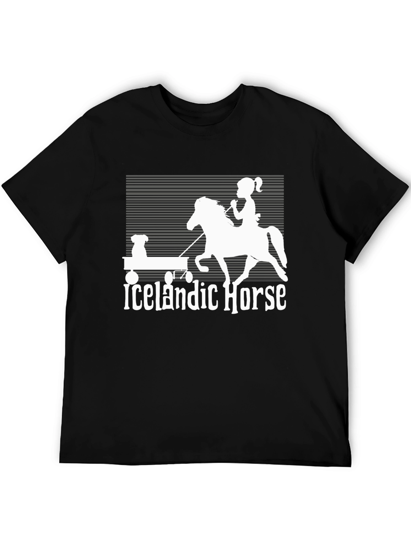 Icelandic Horse Graphic T-Shirt