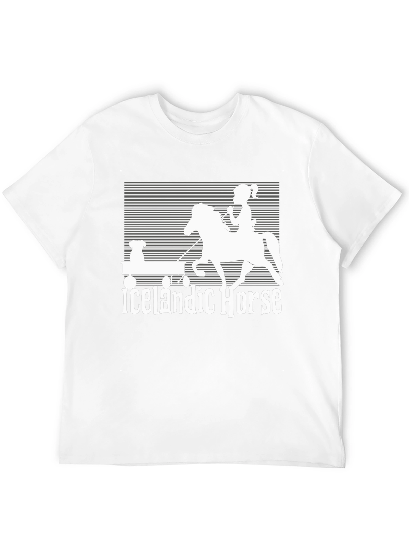 Icelandic Horse Graphic T-Shirt