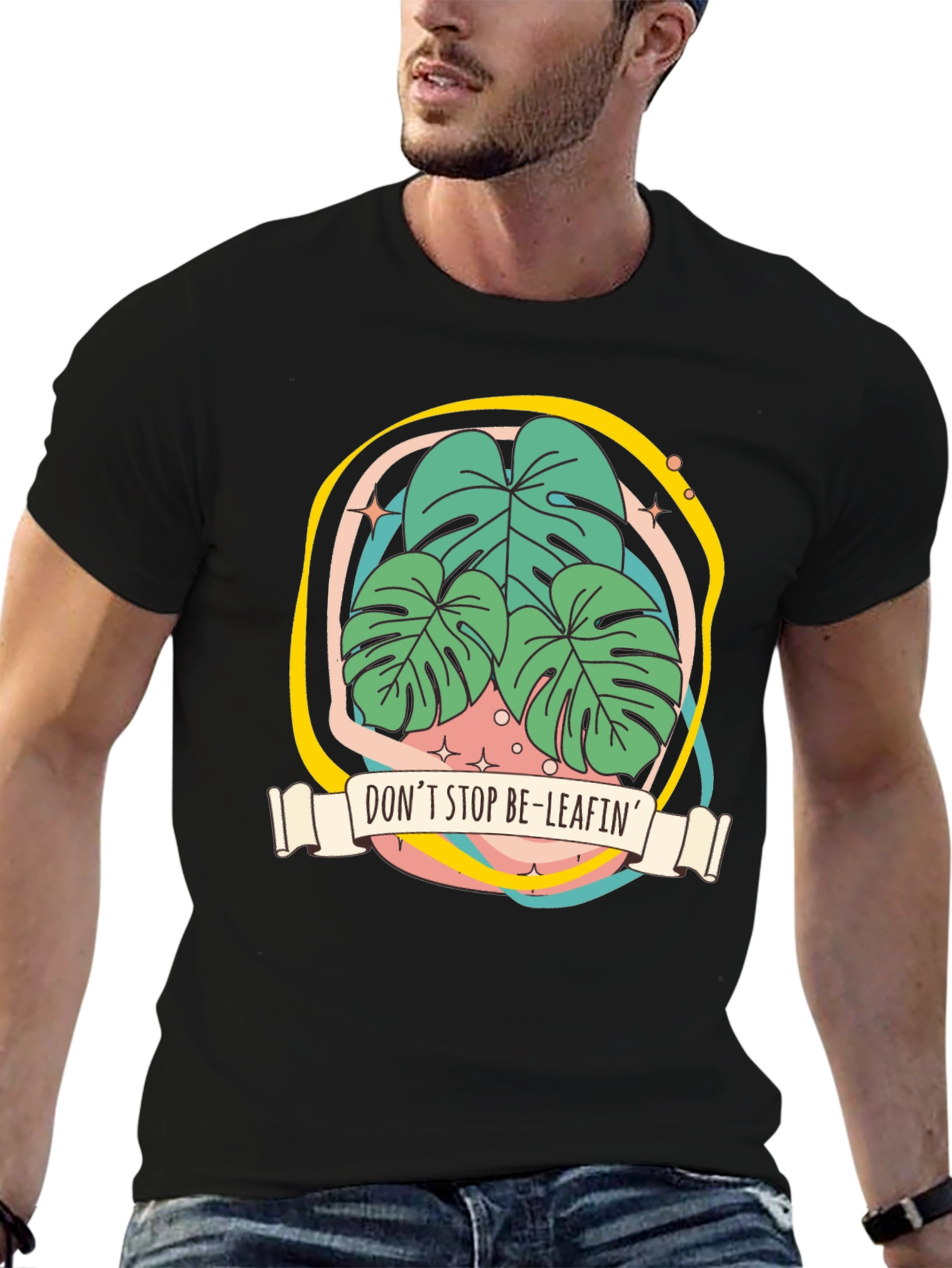 Dont Stop Be-Leafin Graphic Tee