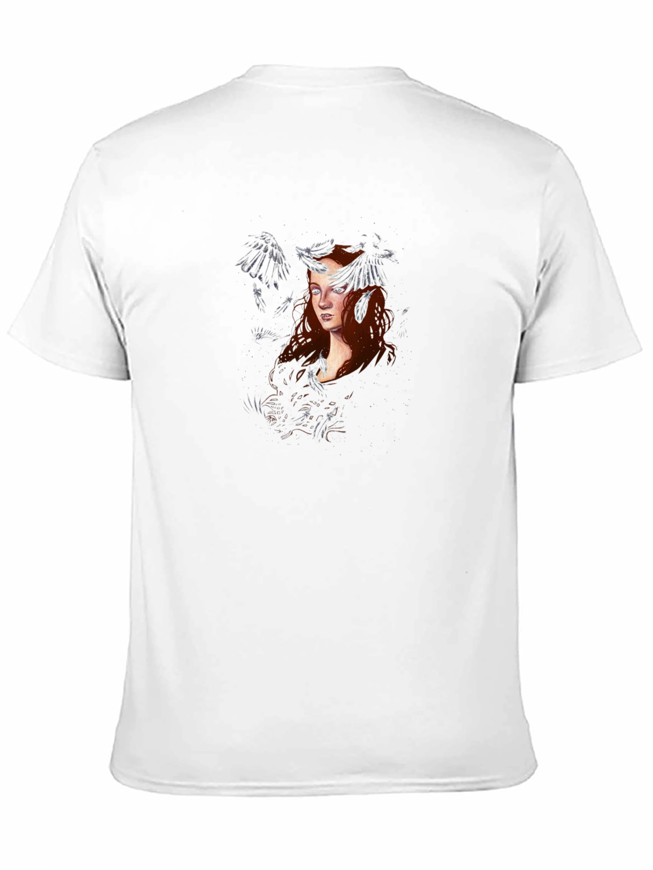 Raven Queen Graphic Tee - Black Cotton T-Shirt