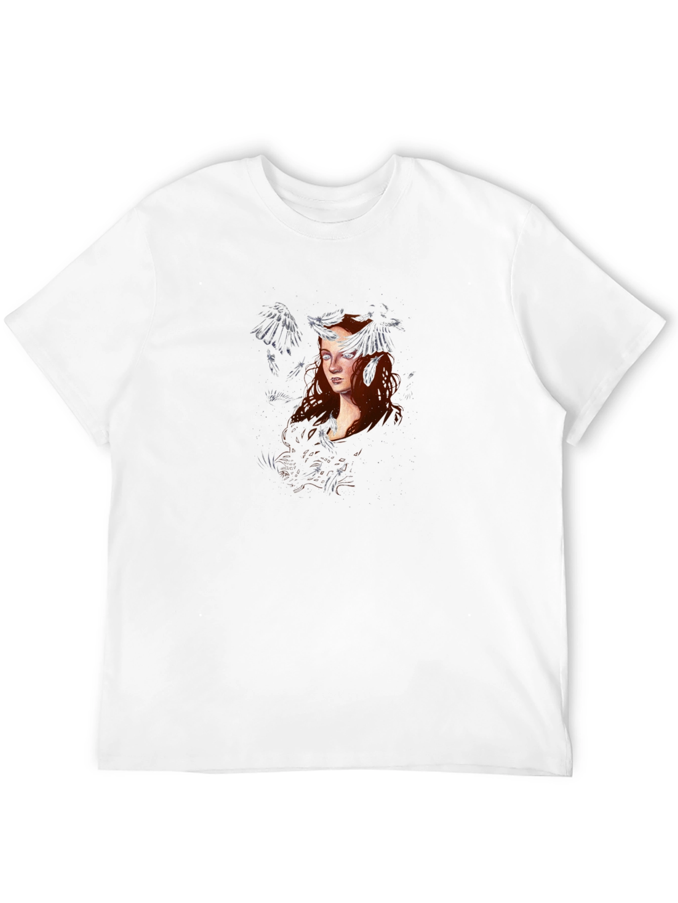 Raven Queen Graphic Tee - Black Cotton T-Shirt