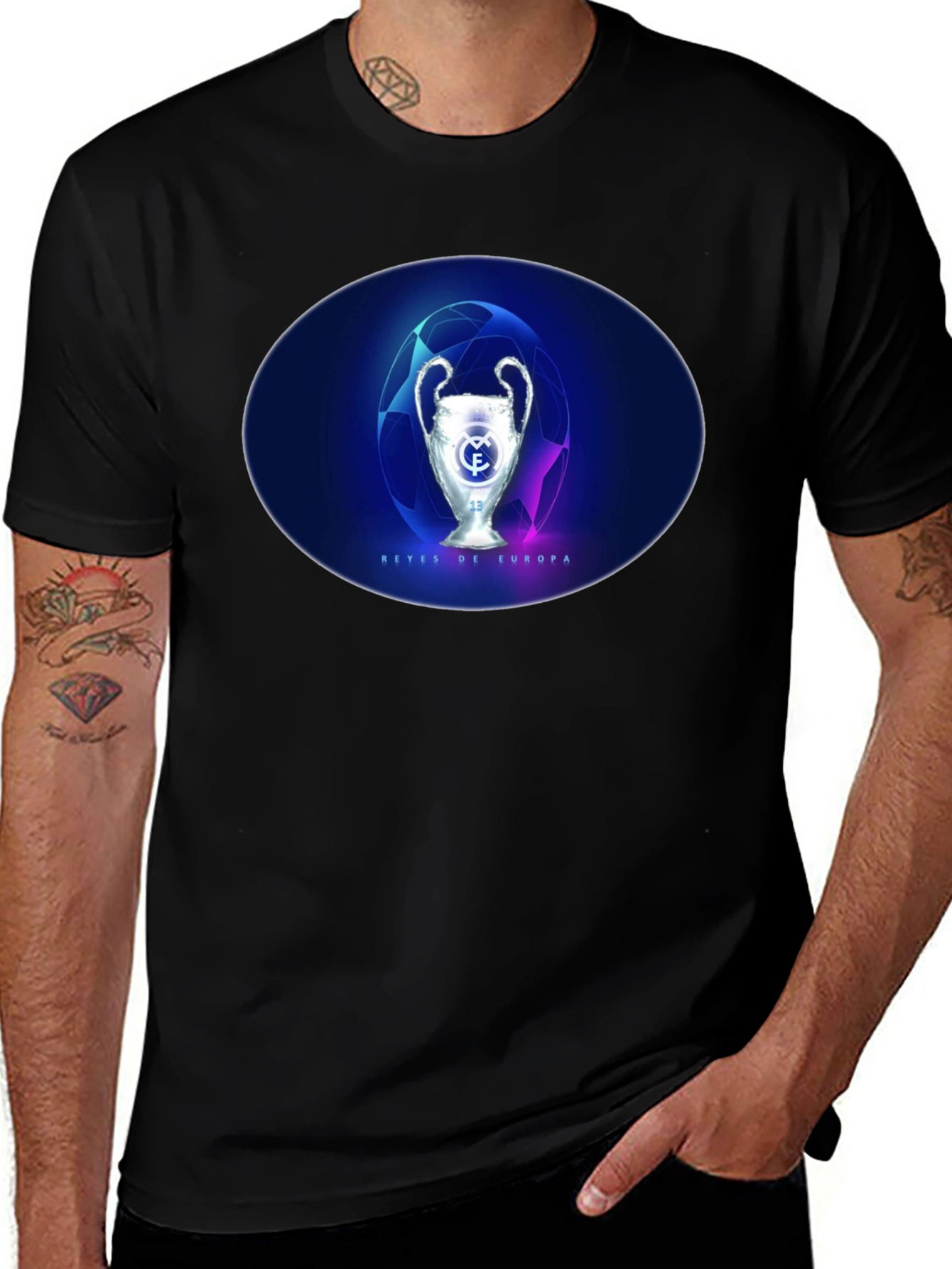 Champions League Trophy Graphic T-Shirt