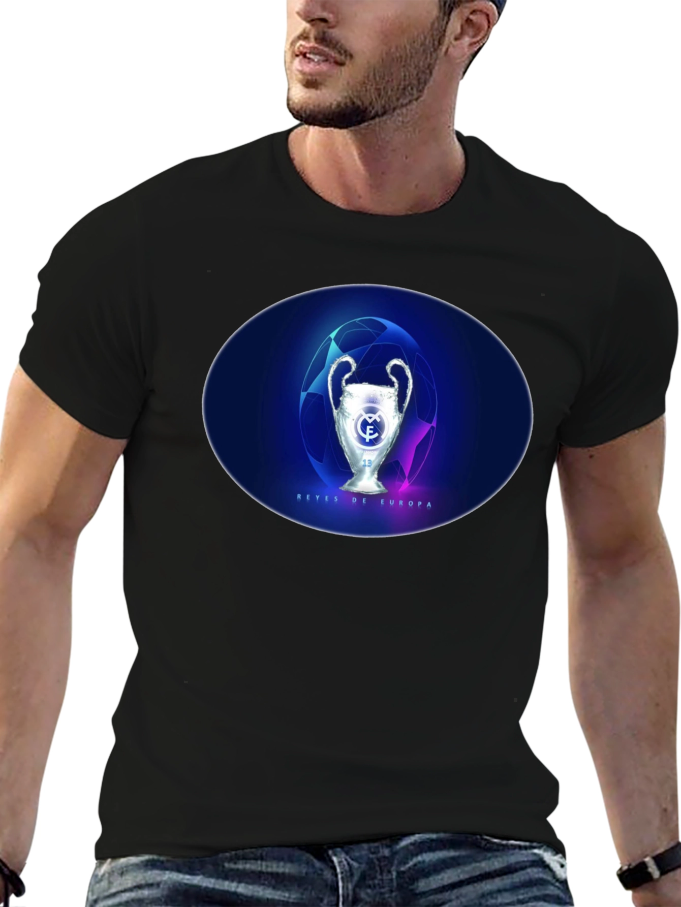Champions League Trophy Graphic T-Shirt