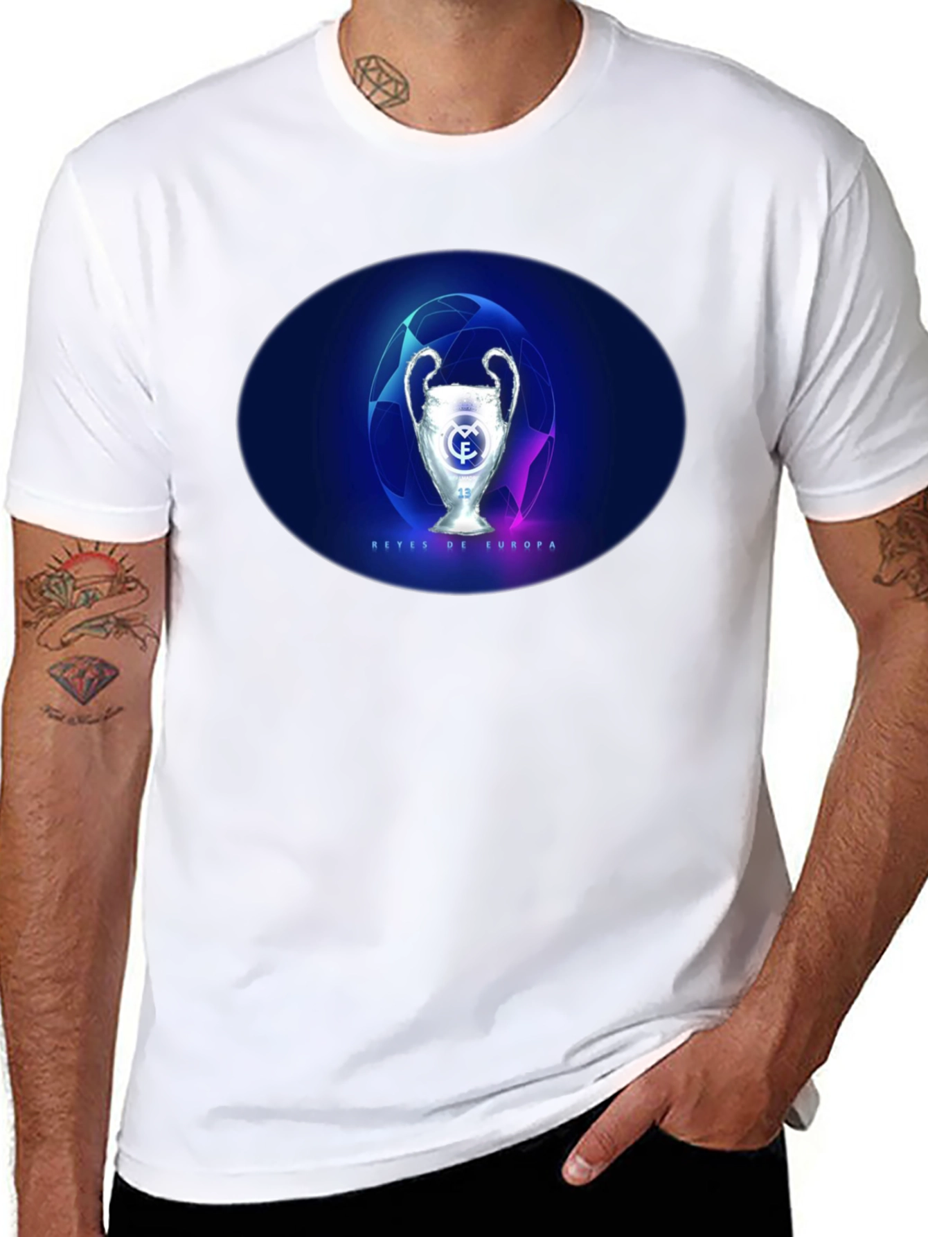 Champions League Trophy Graphic T-Shirt
