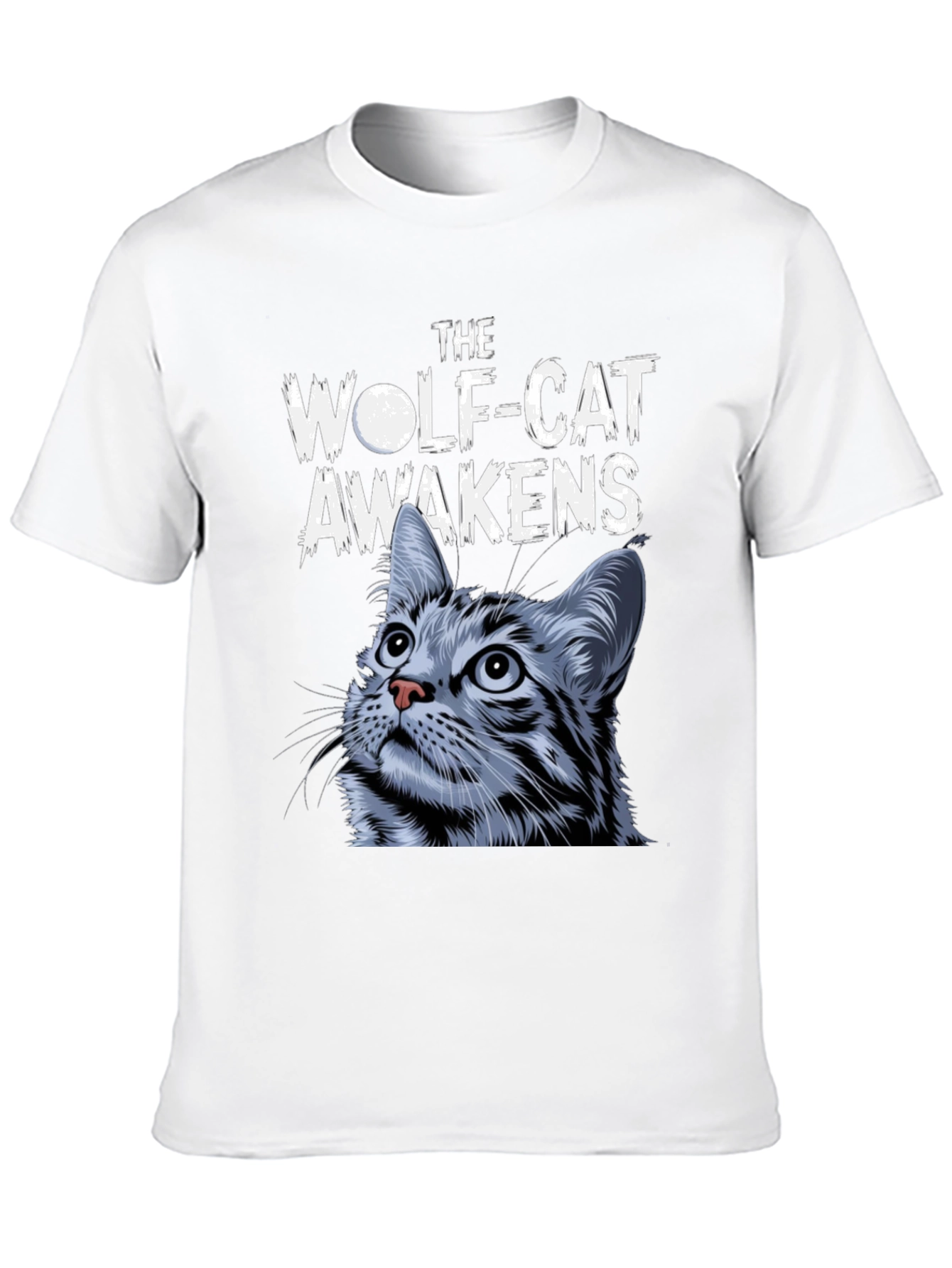 Wolf-Cat Awakens Graphic Tee