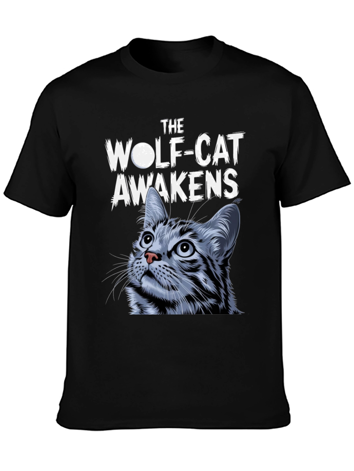 Wolf-Cat Awakens Graphic Tee