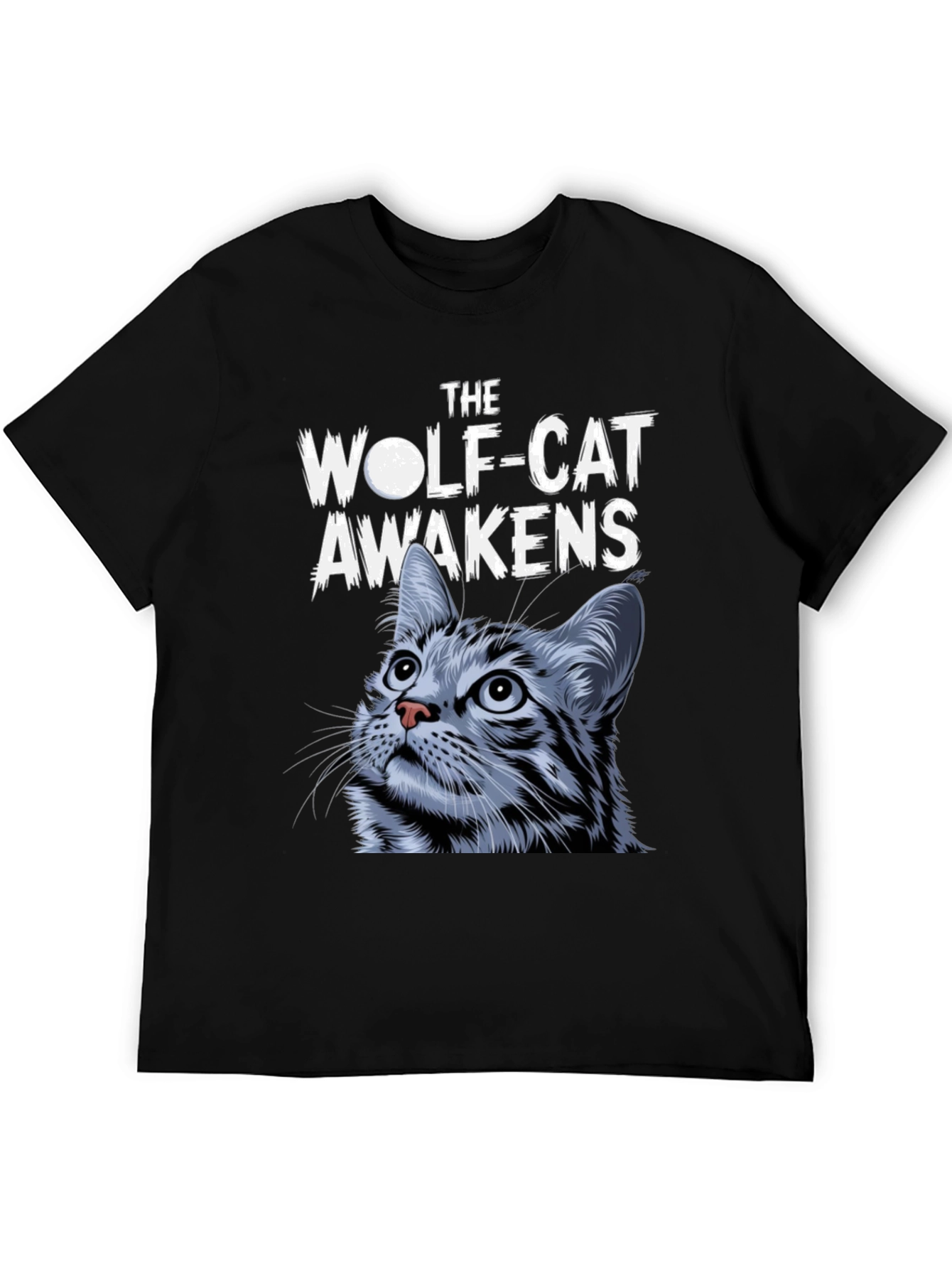 Wolf-Cat Awakens Graphic Tee