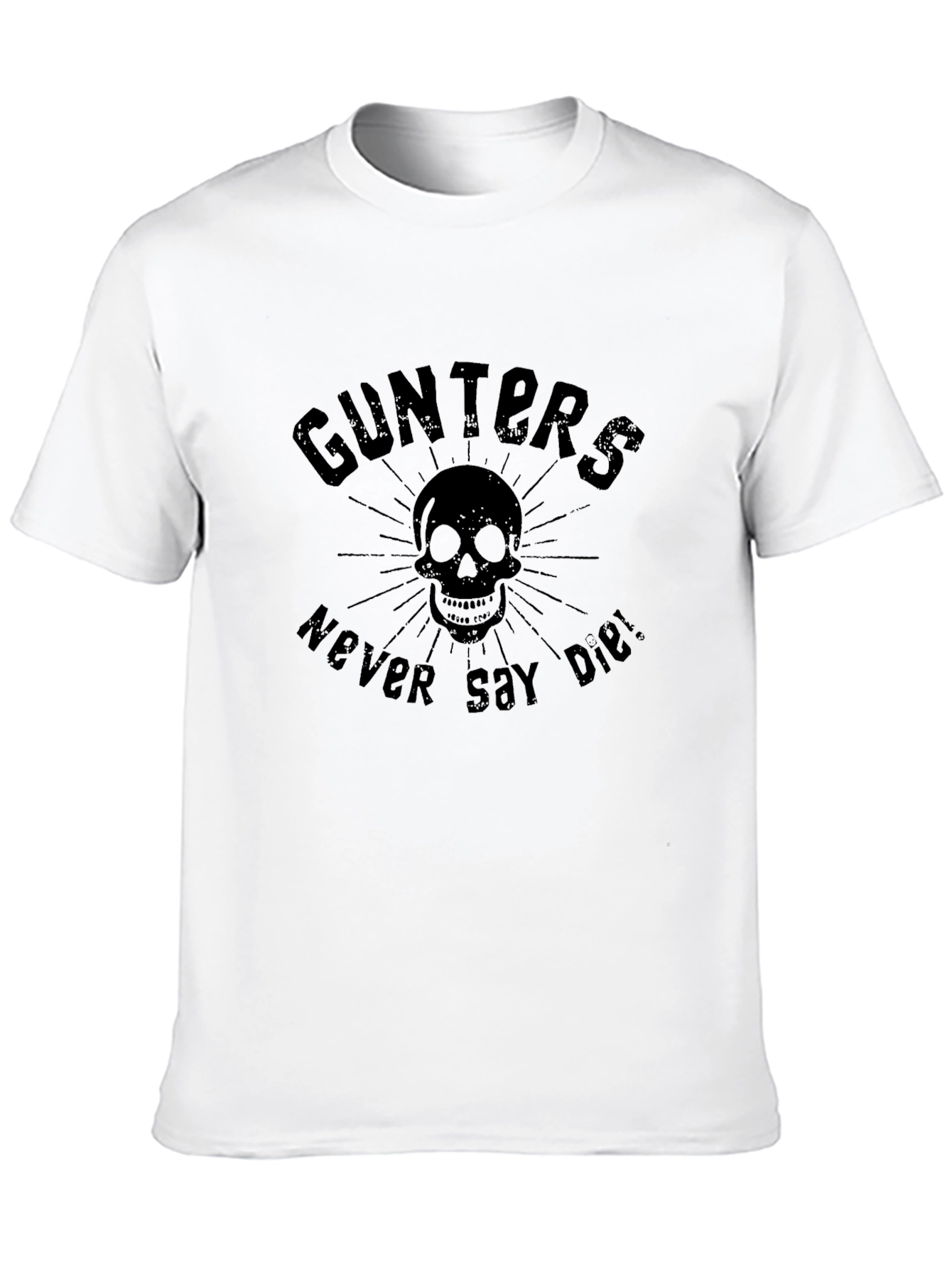 Gunters Never Say Die Graphic Tee - Black