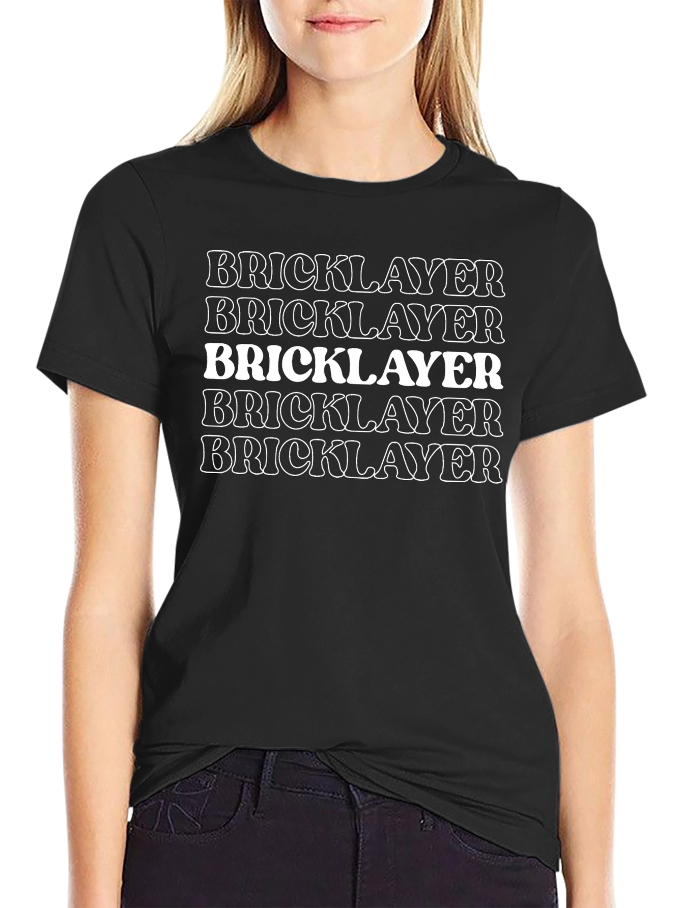 Bricklayer Graphic Tee - Cool Construction Worker Shirt