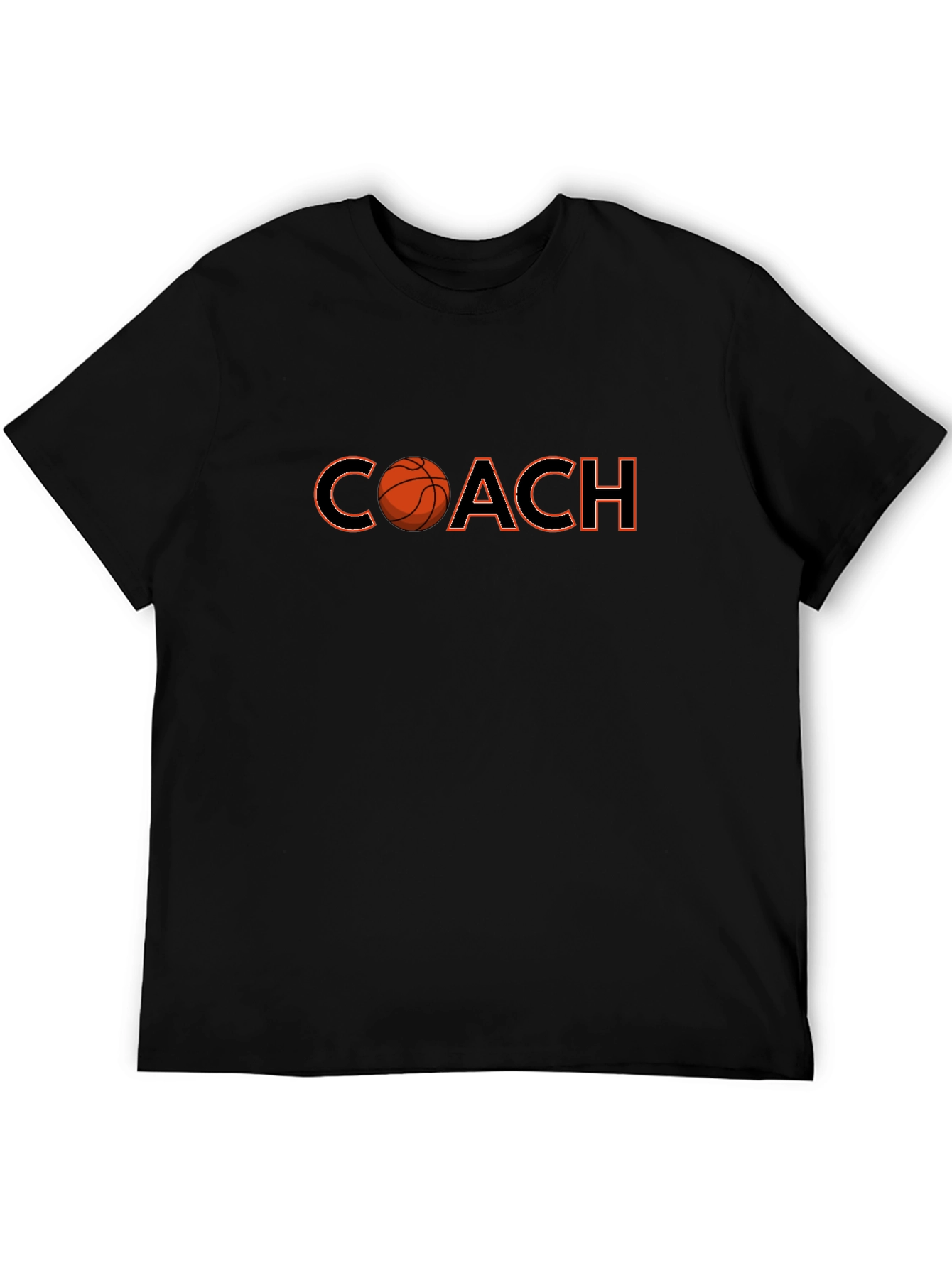 Basketball Coach Graphic Tee - Sports Trainer Shirt