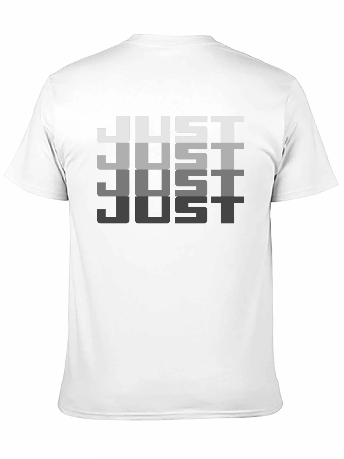 Just Graphic Black T-Shirt - Casual Style