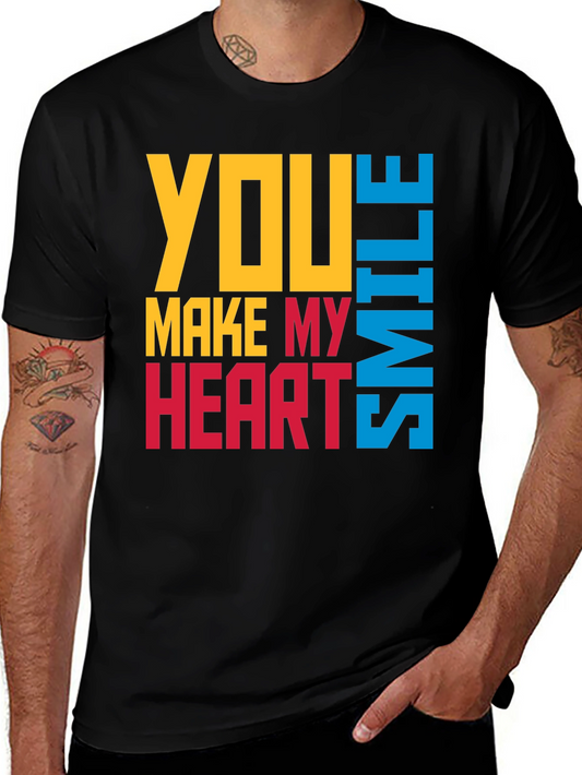 You Make My Heart Smile Graphic T-Shirt