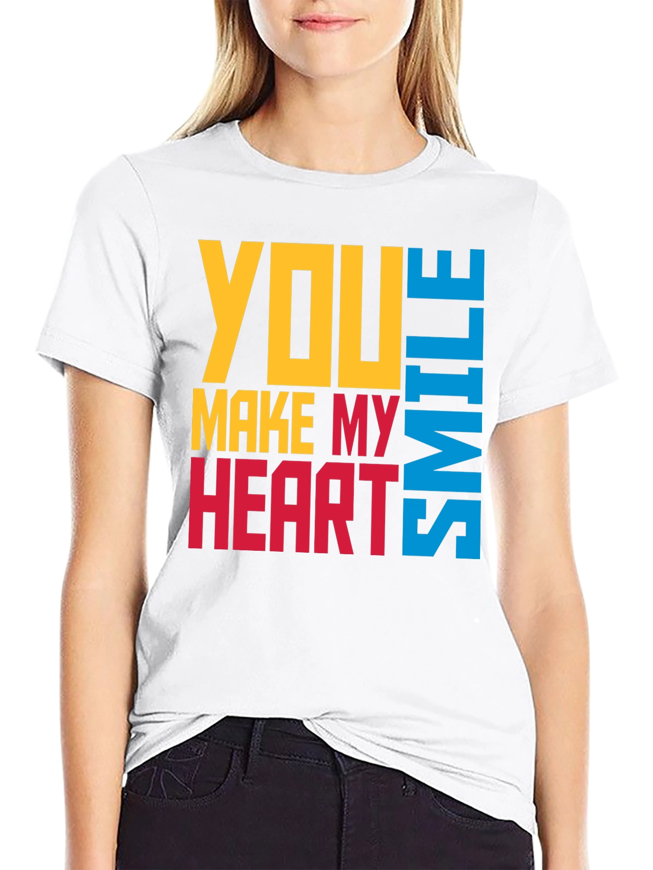 You Make My Heart Smile Graphic T-Shirt