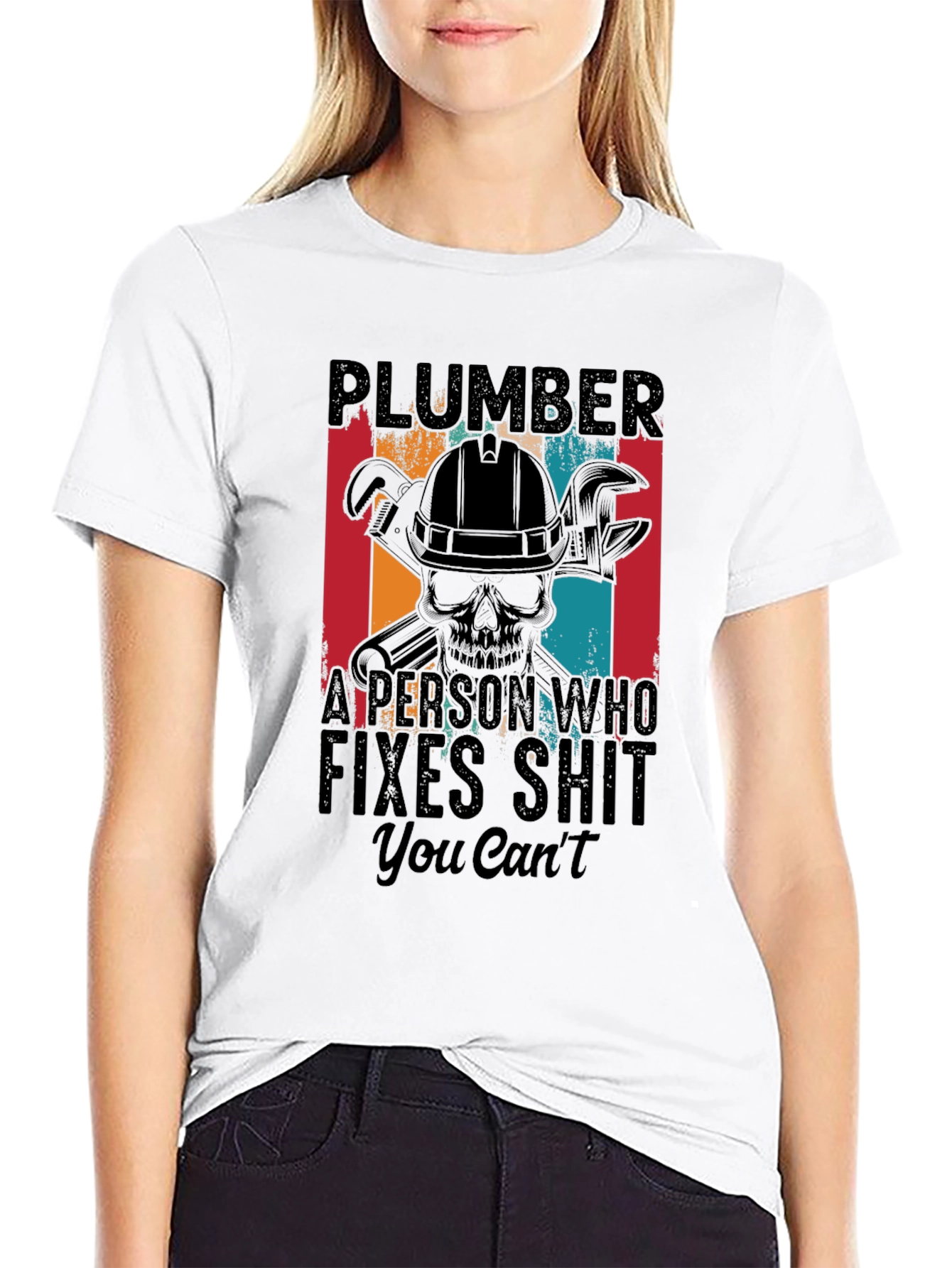 Plumber Fixes Graphic T-Shirt