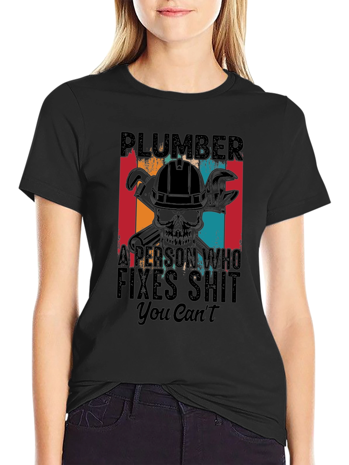 Plumber Fixes Graphic T-Shirt