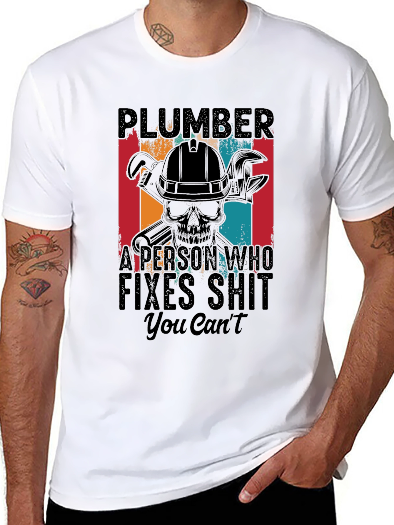 Plumber Fixes Graphic T-Shirt