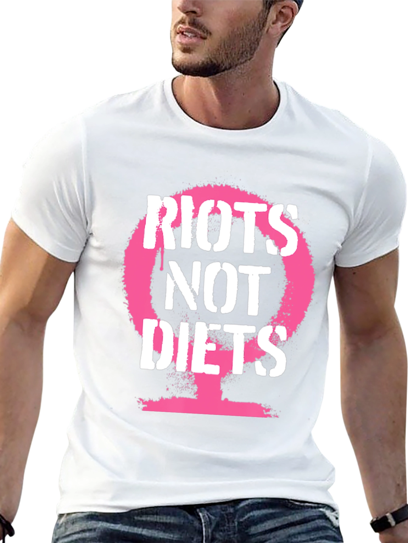 Riot Not Diets Graphic Tee - Black