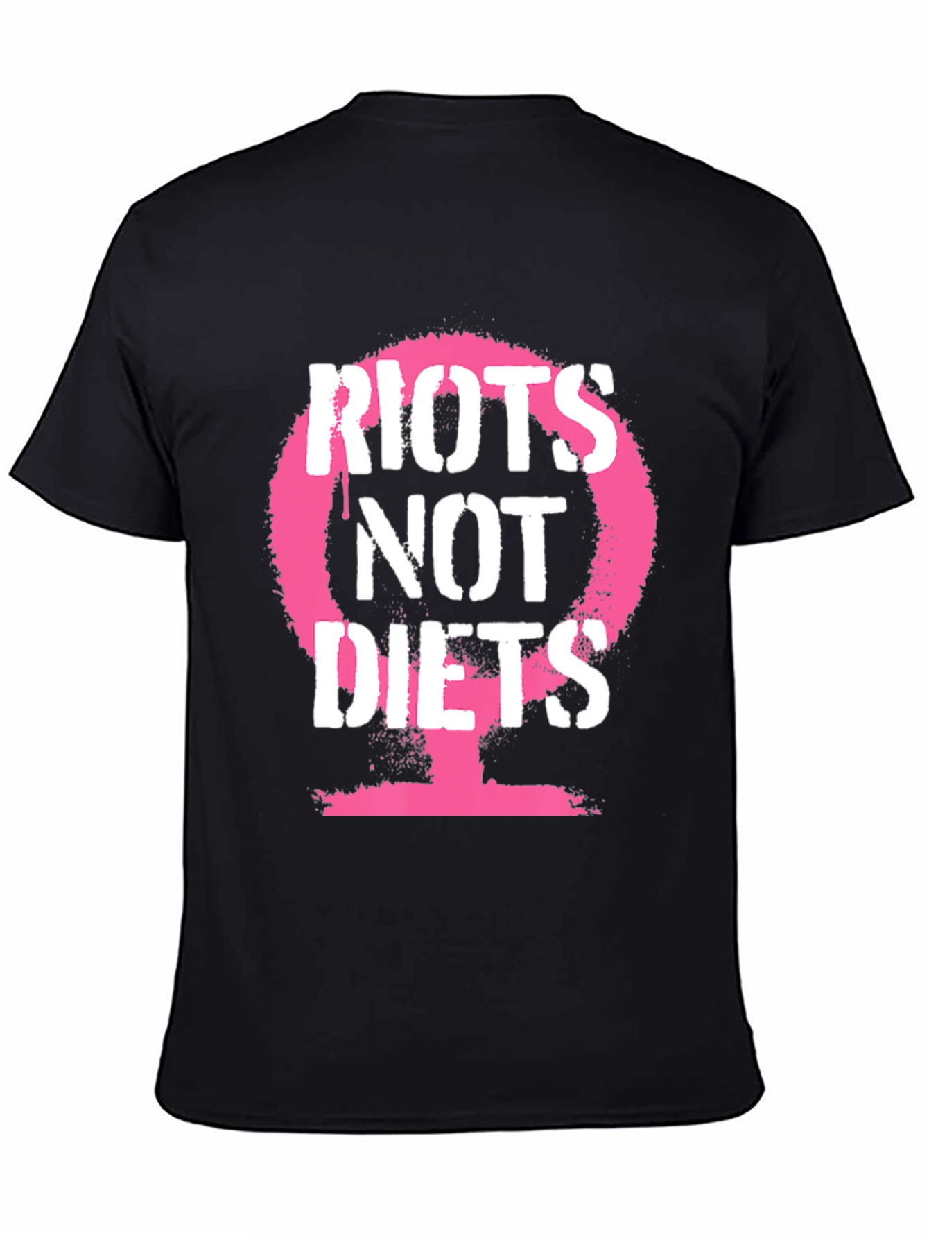 Riot Not Diets Graphic Tee - Black