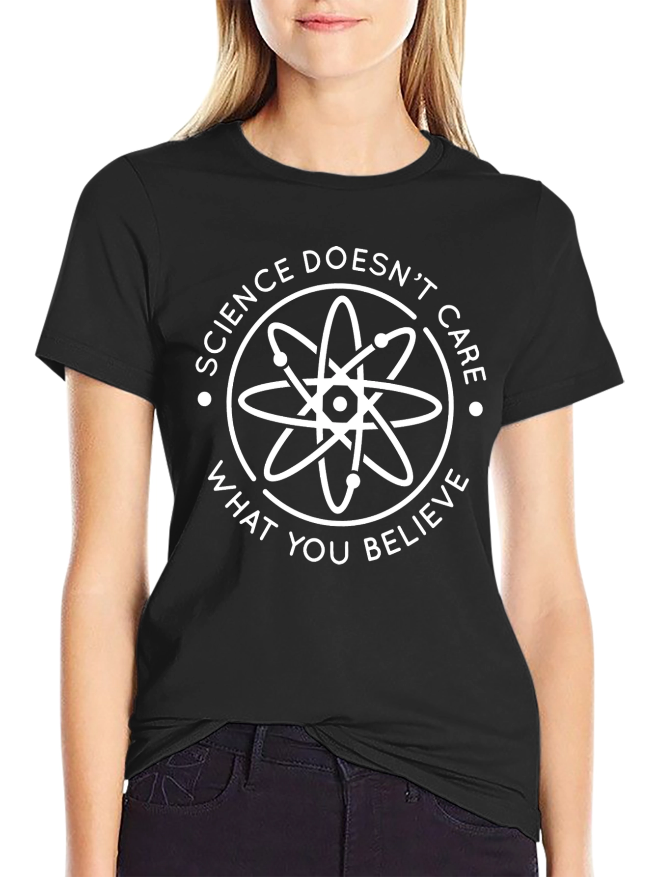 Science Doesnt Care T-Shirt - Black