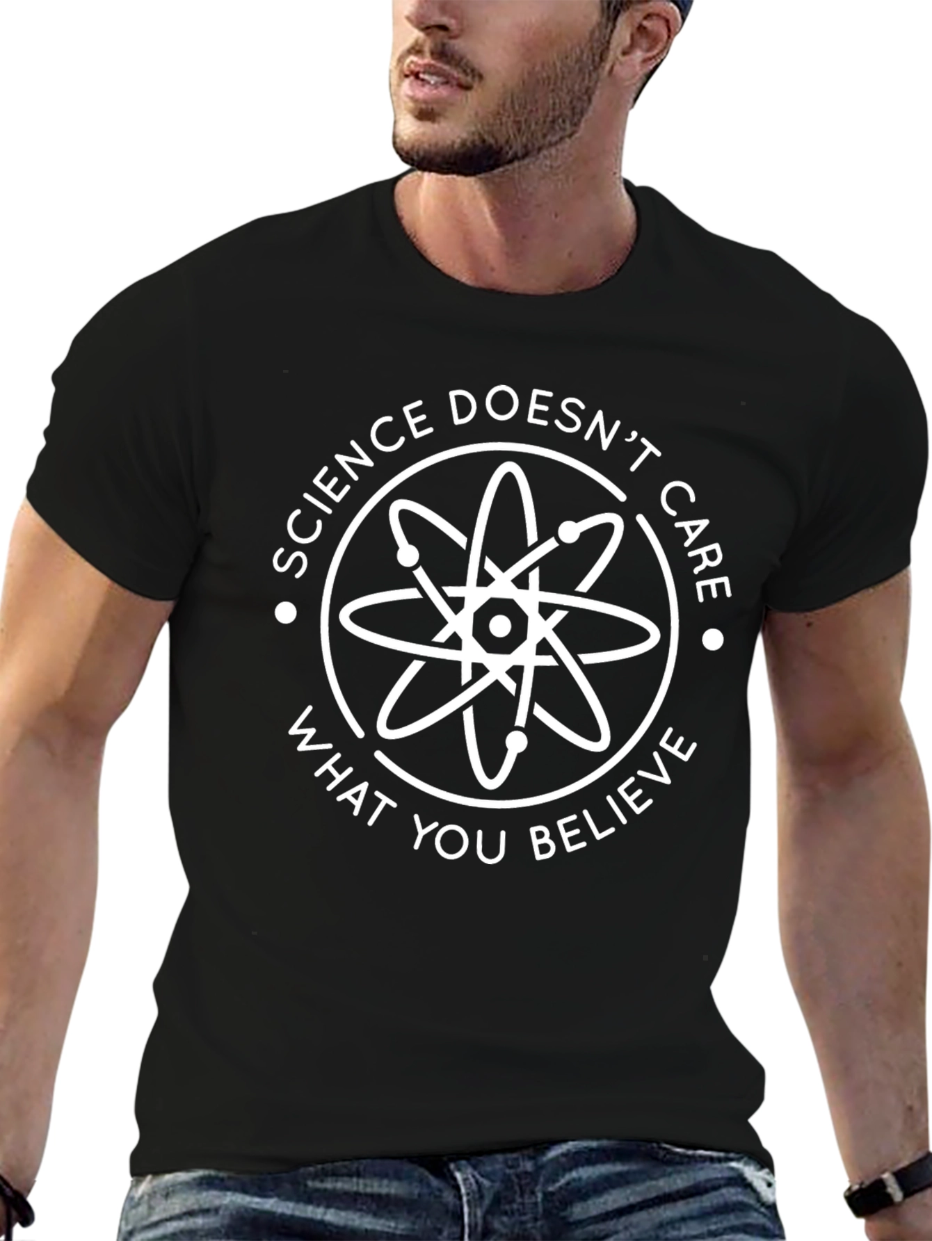 Science Doesnt Care T-Shirt - Black