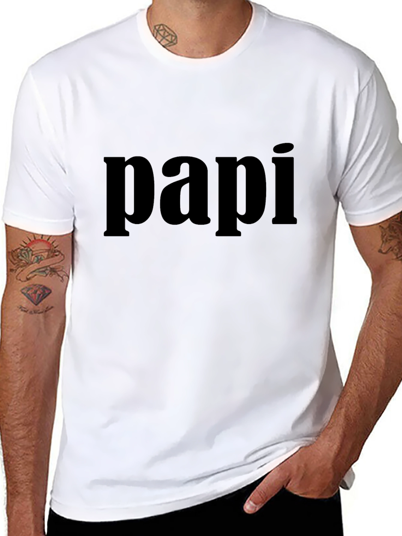 Papi Tee - Bold Statement Casual Style