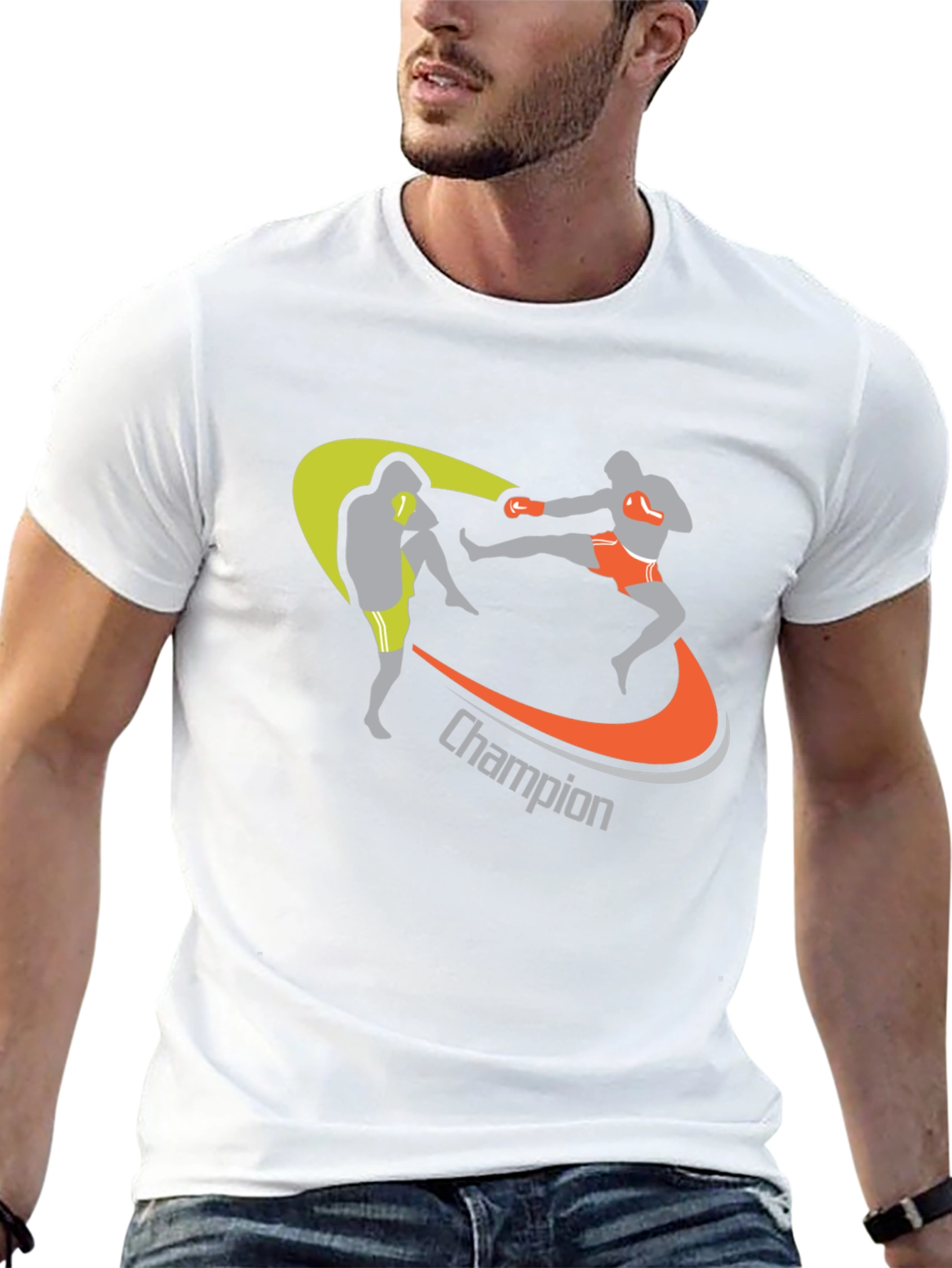 Champion Muay Thai T-Shirt - Black