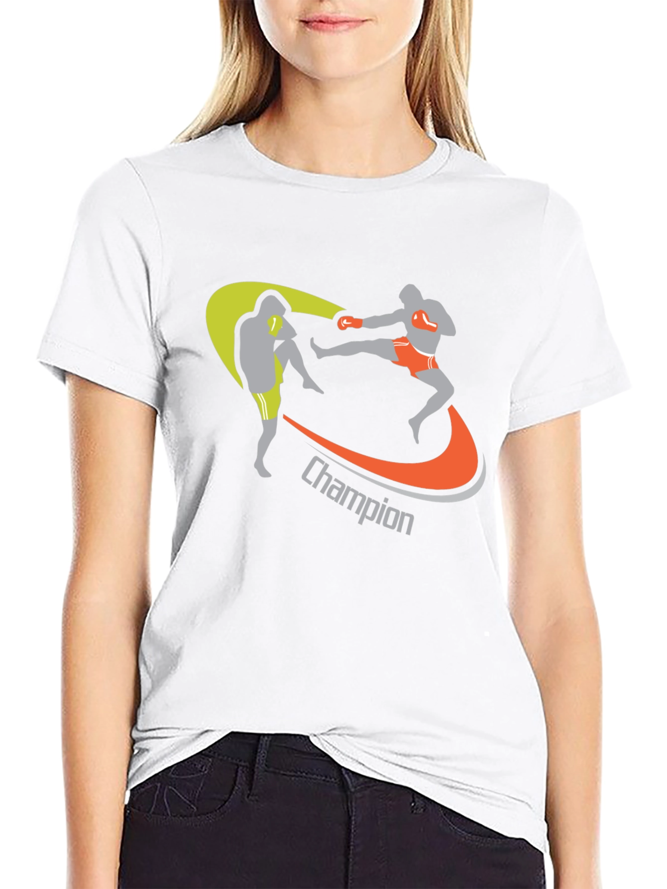 Champion Muay Thai T-Shirt - Black