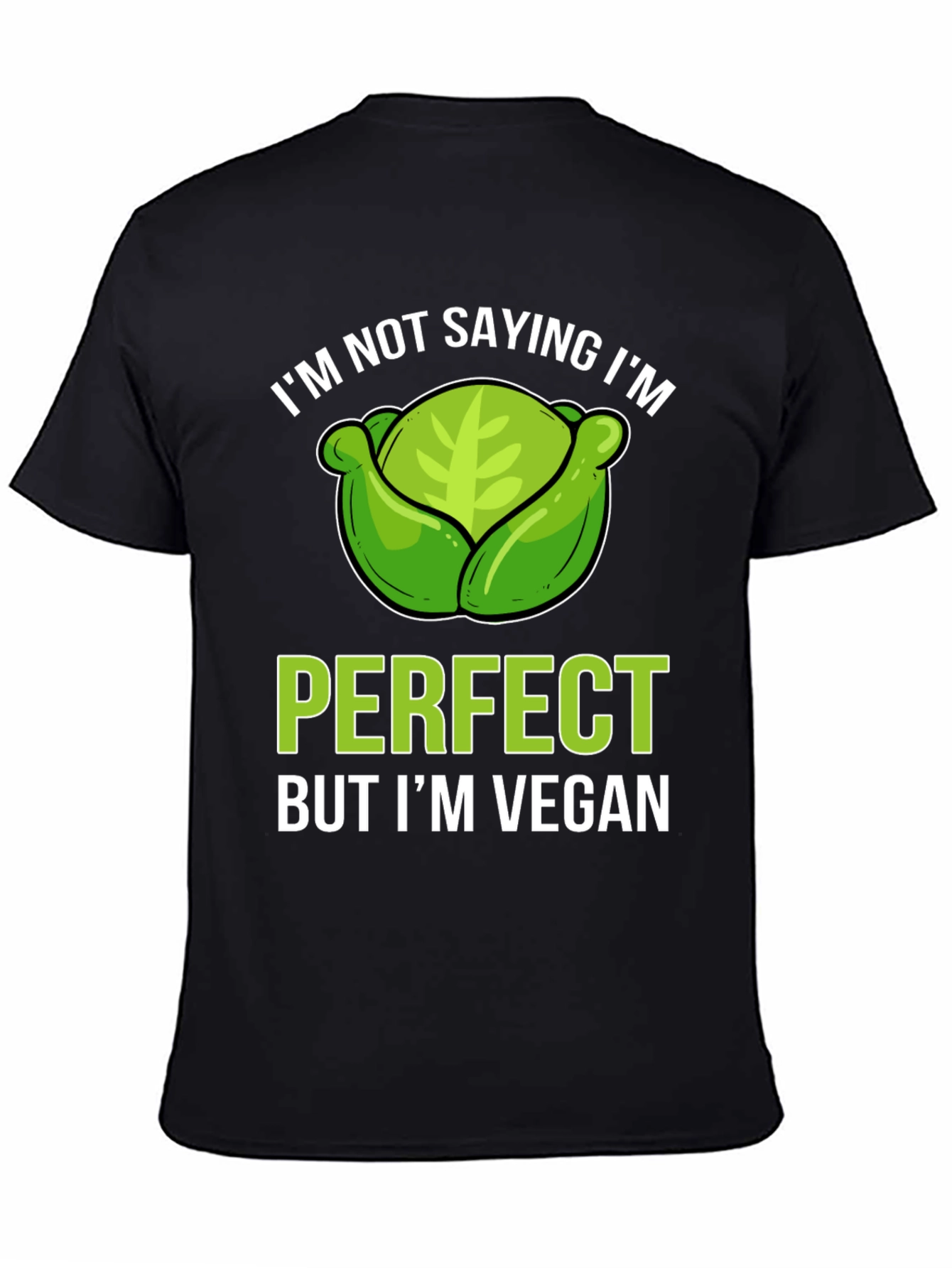 Vegan Cabbage T-Shirt - Perfect & Proud