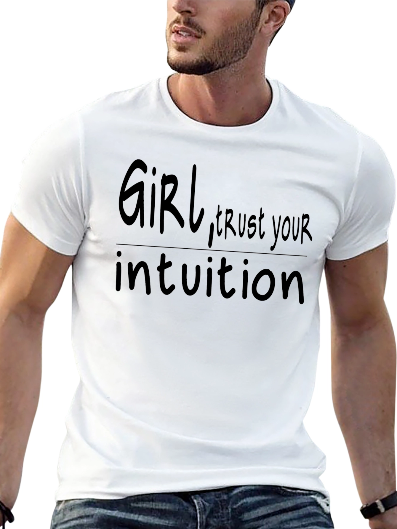 Girl Trust Your Intuition Graphic Tee