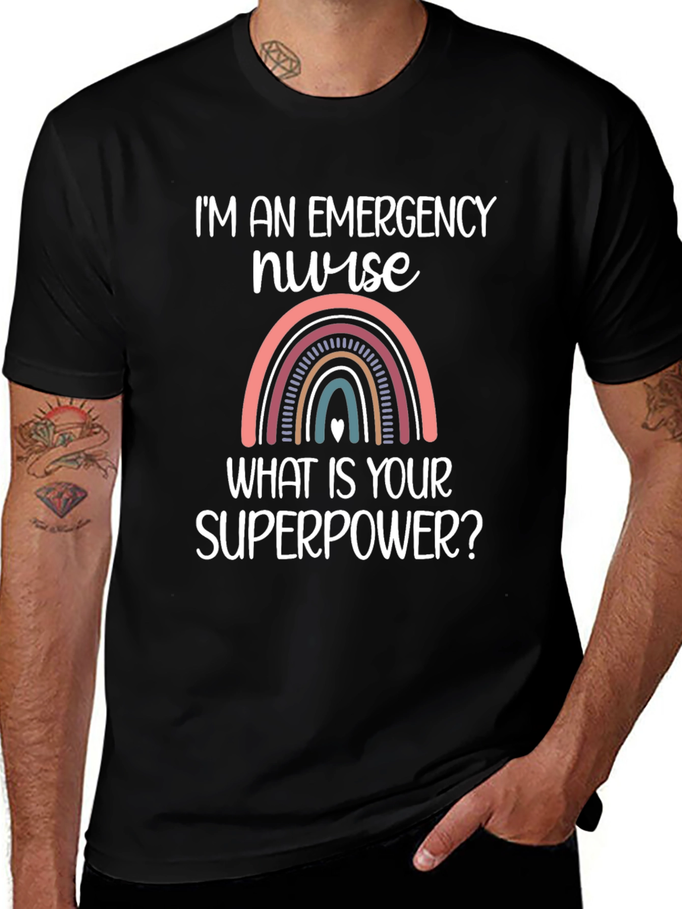 Emergency Nurse Superpower T-Shirt