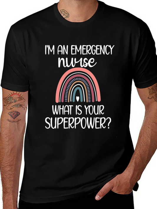 Emergency Nurse Superpower T-Shirt