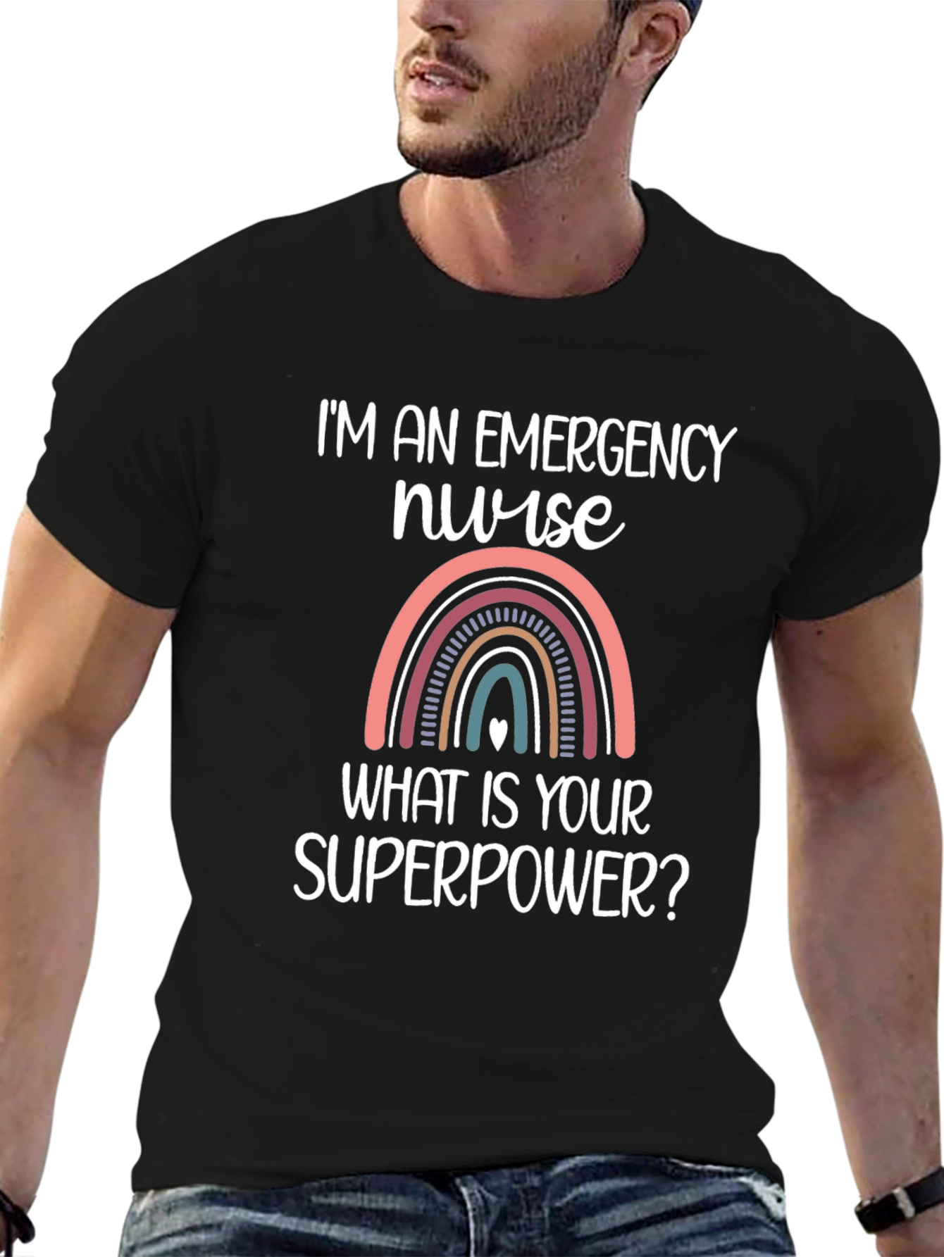 Emergency Nurse Superpower T-Shirt