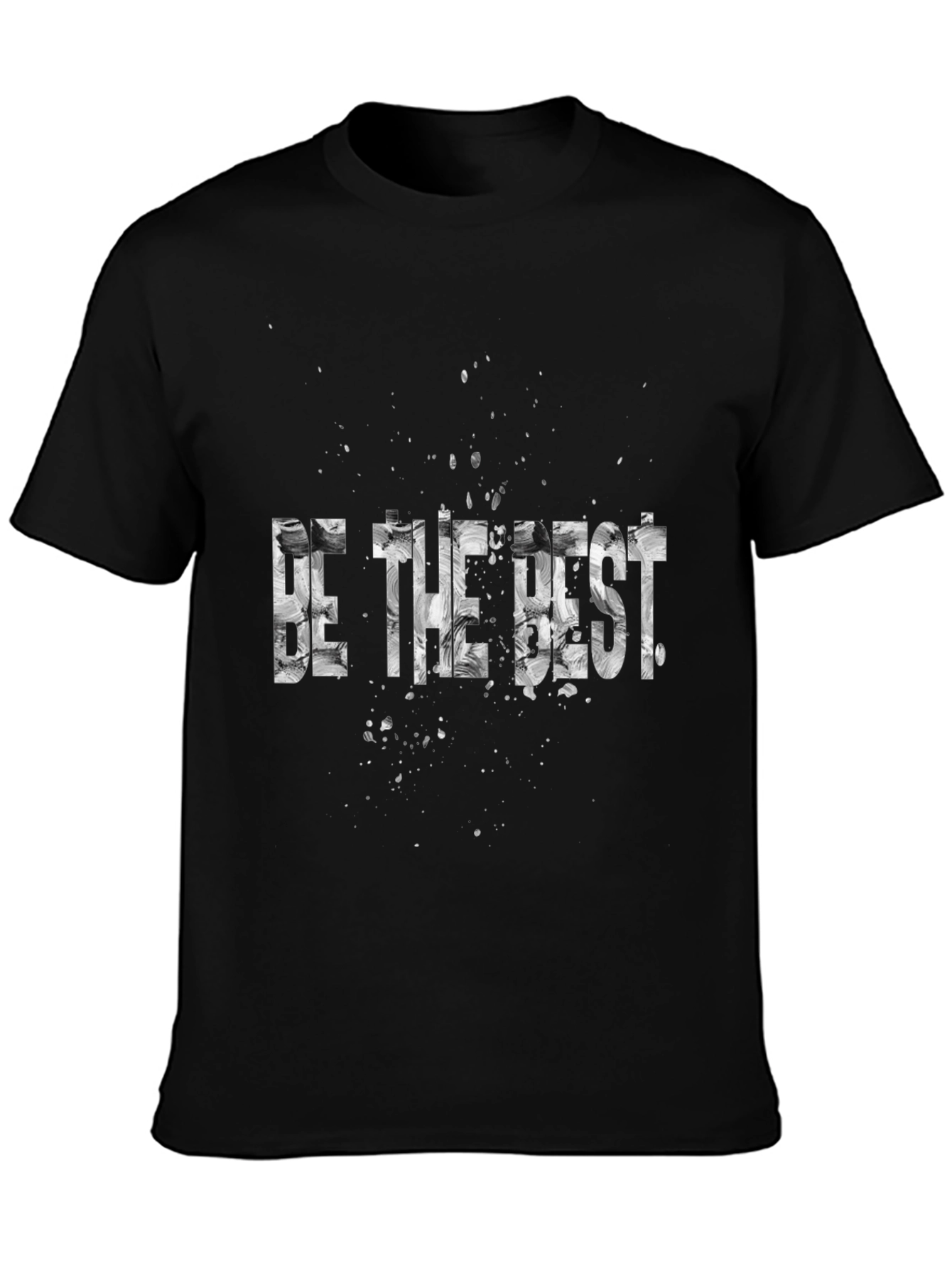 Be The Best Graphic Tee - Black