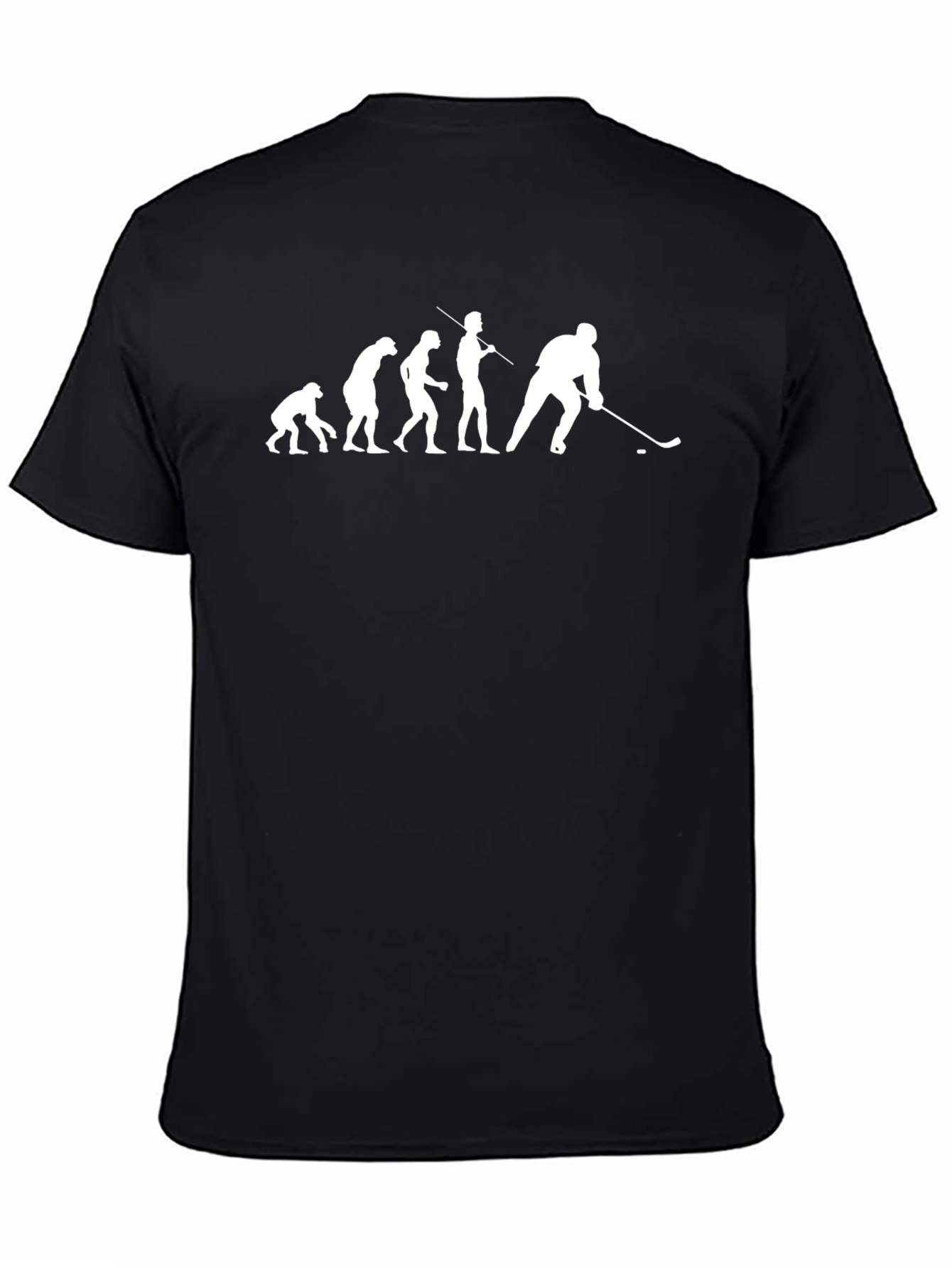 Evolution of Hockey T-Shirt - Funny Sports Tee