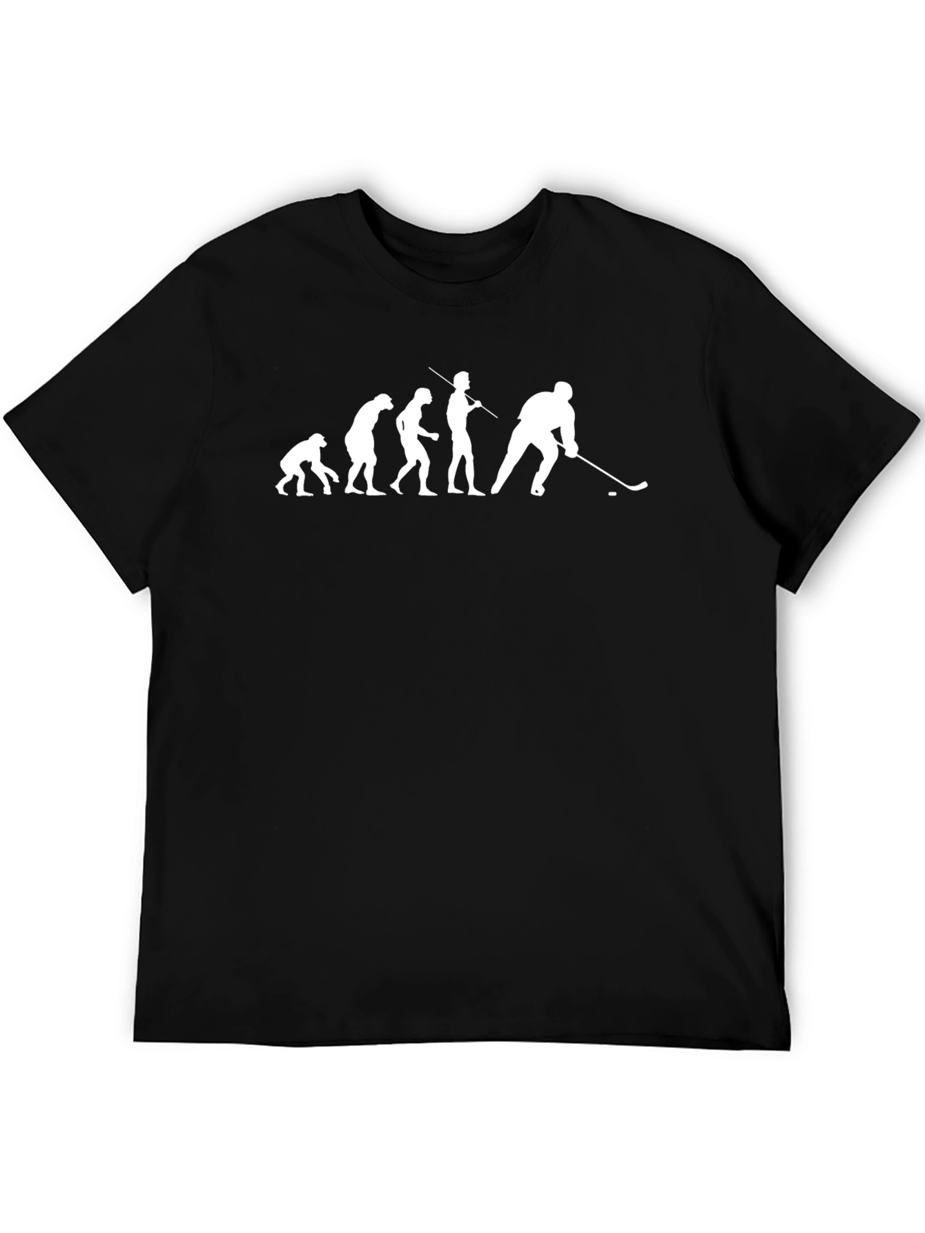 Evolution of Hockey T-Shirt - Funny Sports Tee